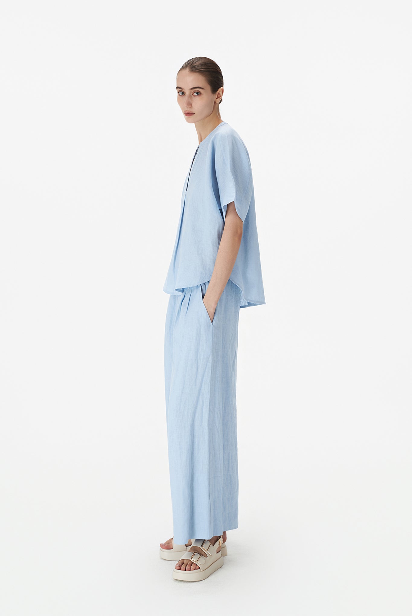 Relaxed Linen Trousers