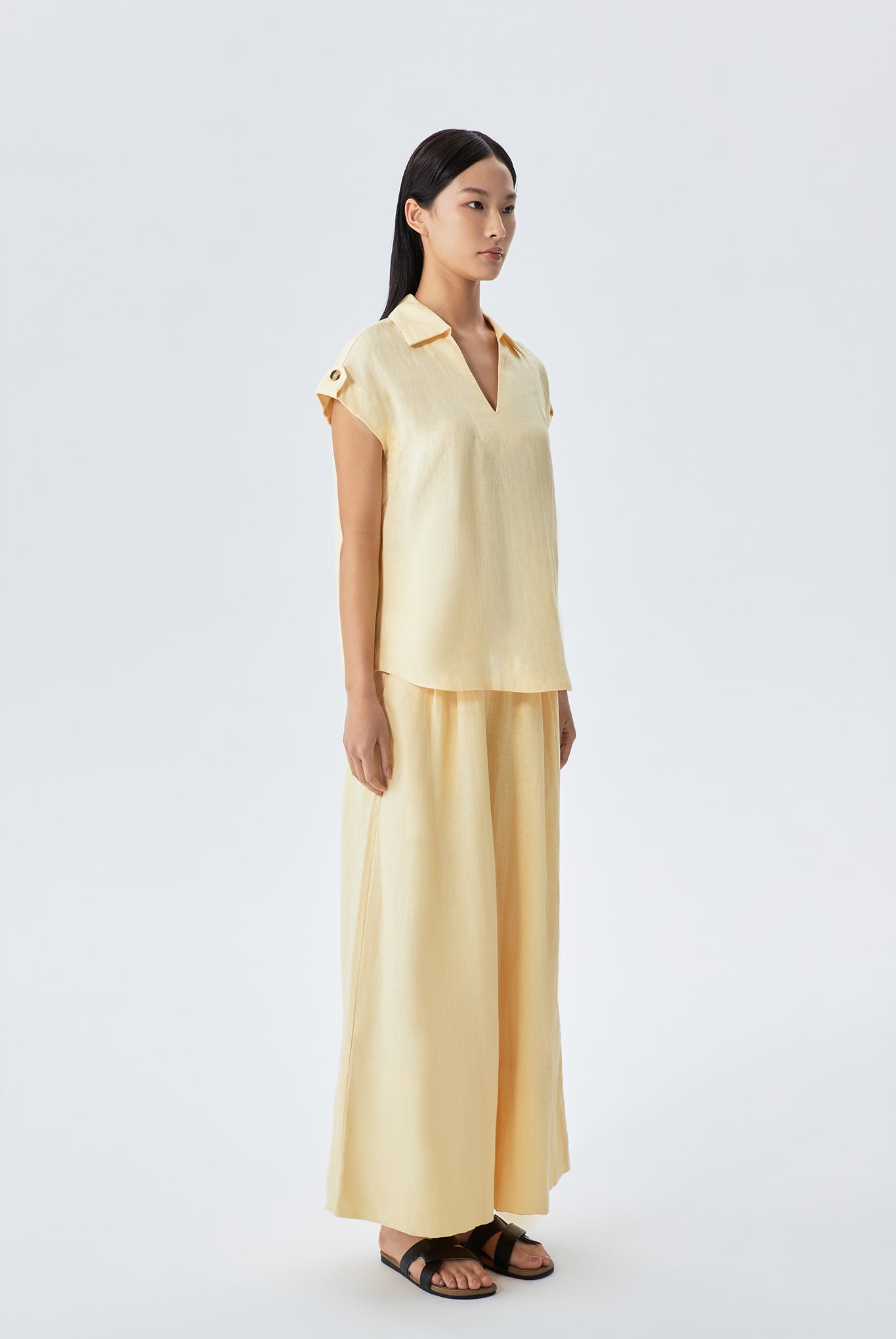 Relaxed Linen Trousers