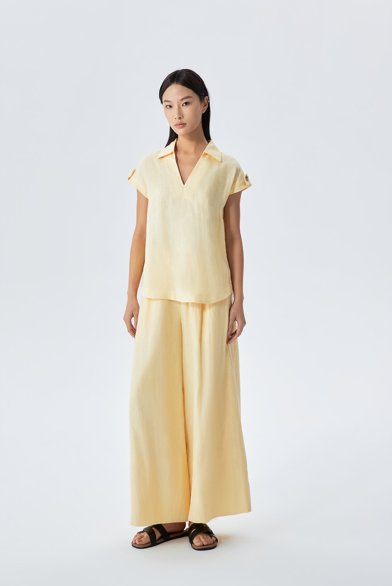 Relaxed Linen Trousers