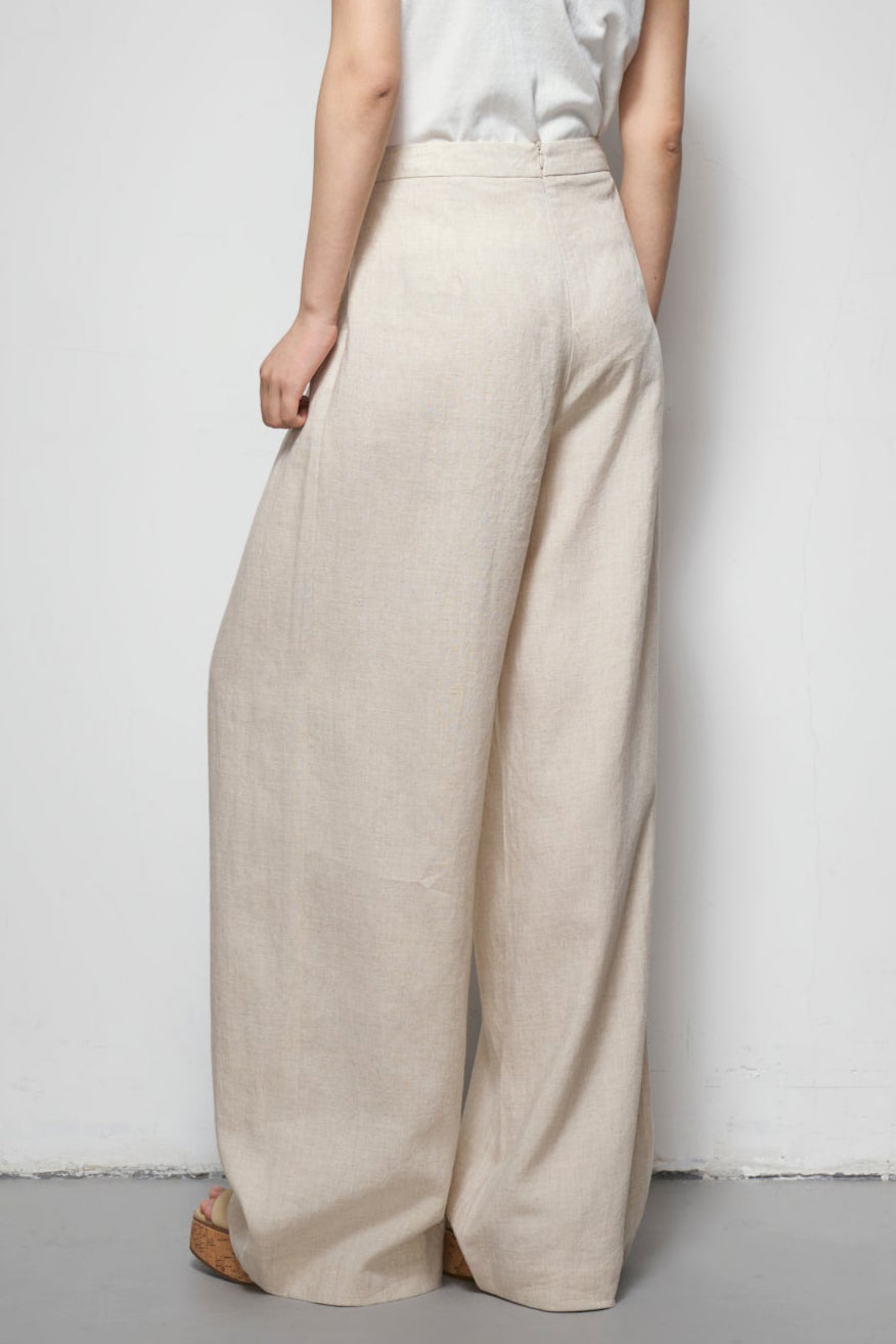 Front Pleat Trousers