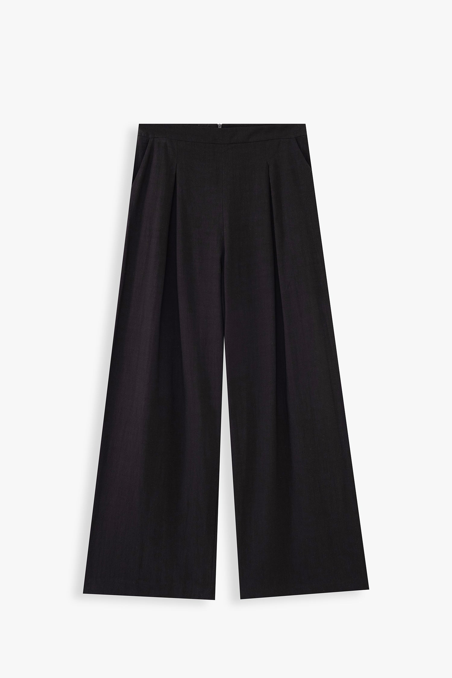 Front Pleat Trousers