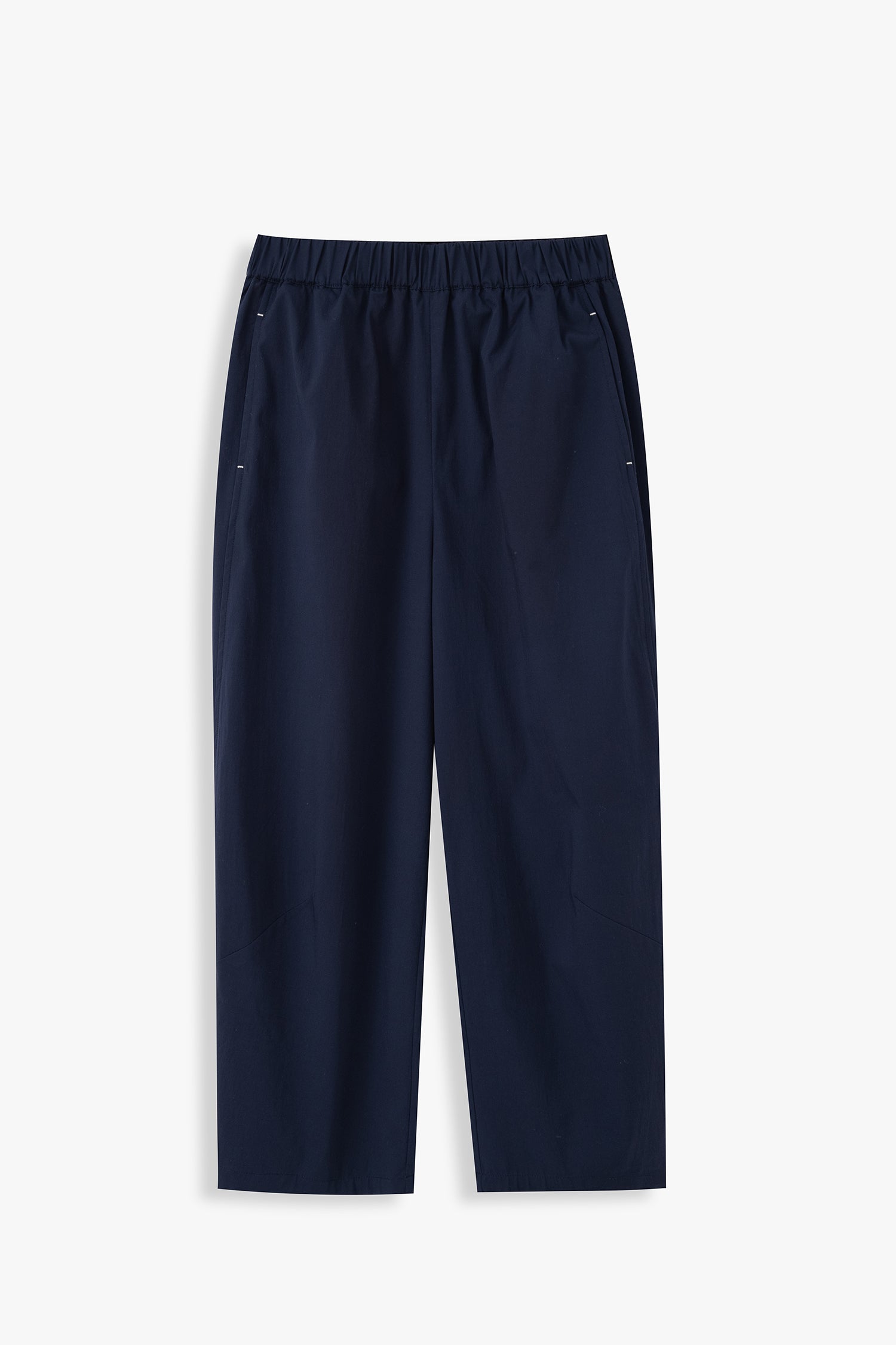 Elastic Waist Casual Trousers