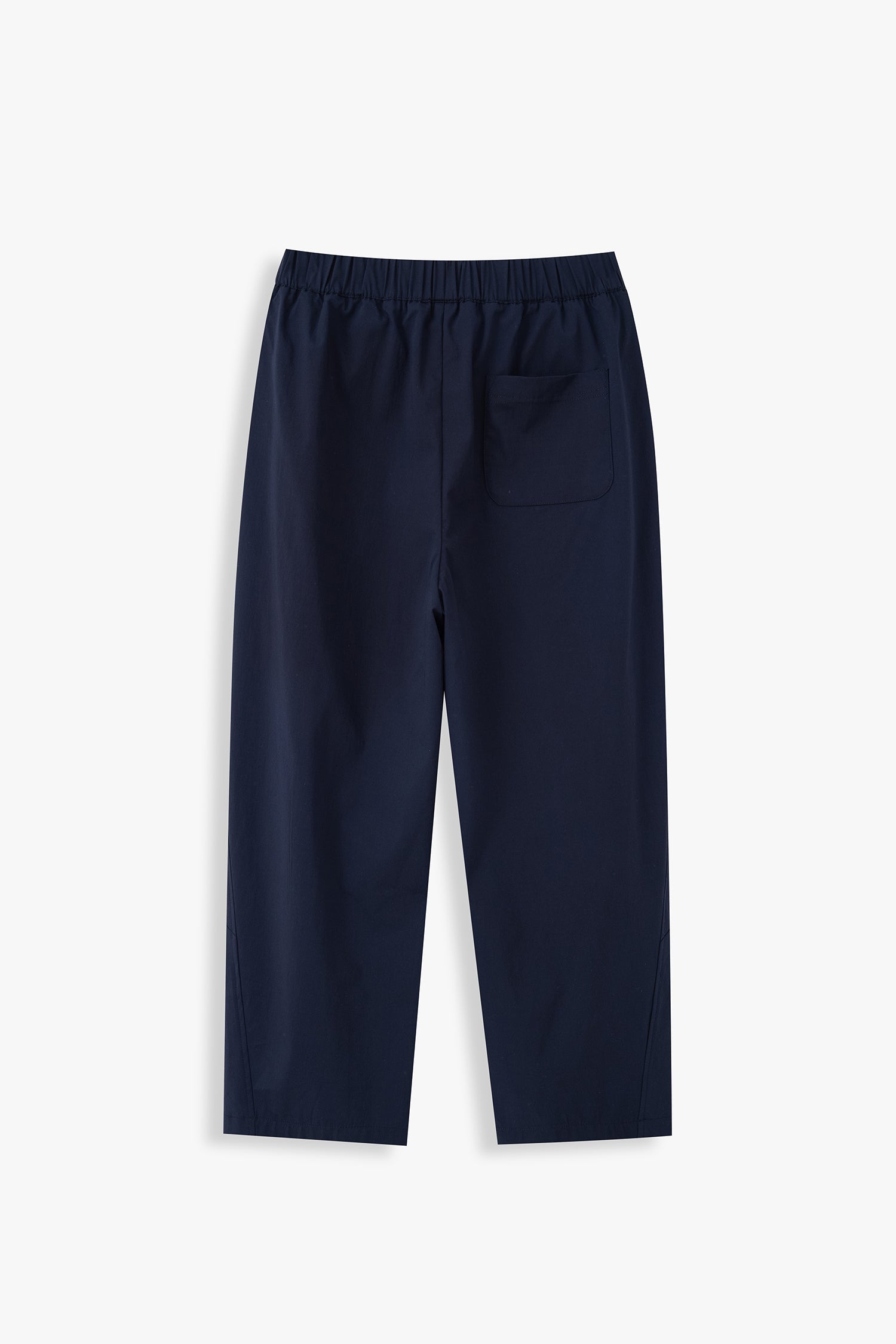 Elastic Waist Casual Trousers