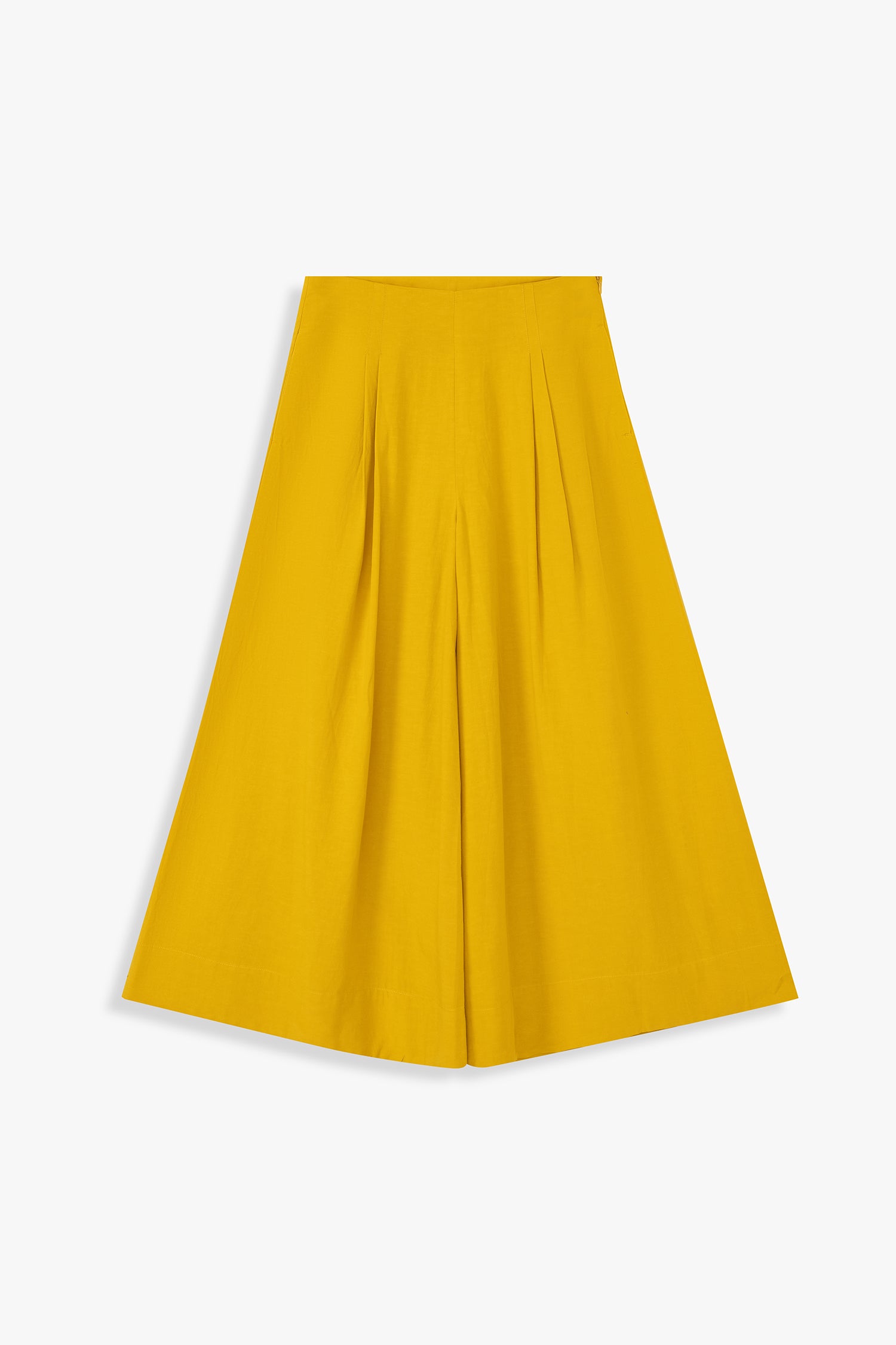 Pleated Palazzo Trousers