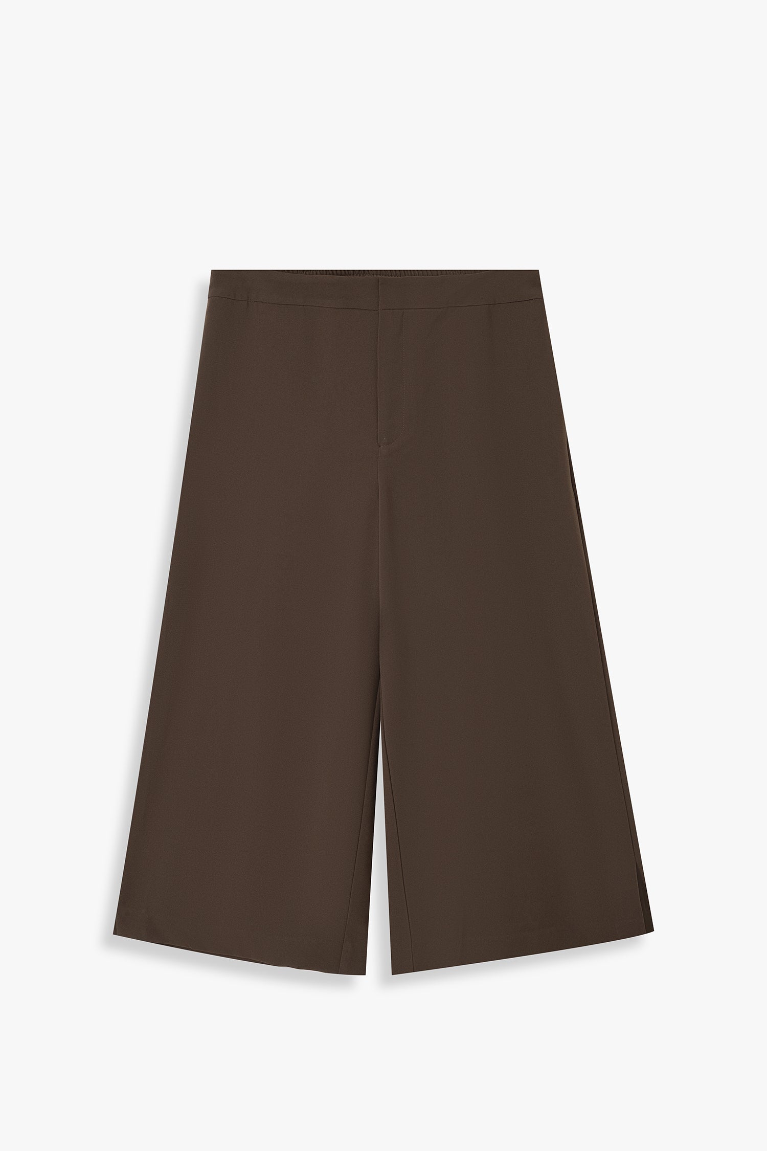 Wide Leg Culottes Pants