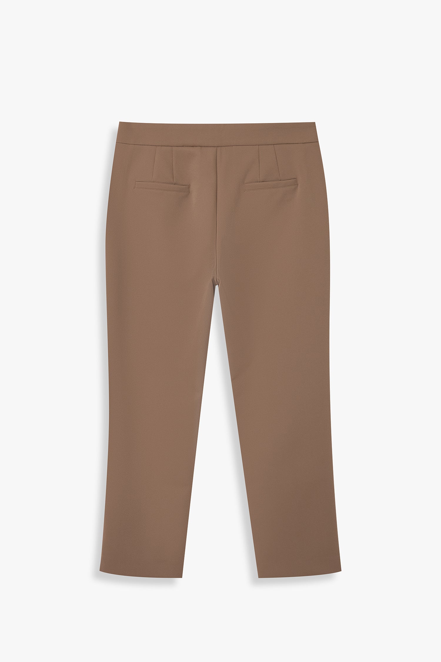 Fitted Straight Pants