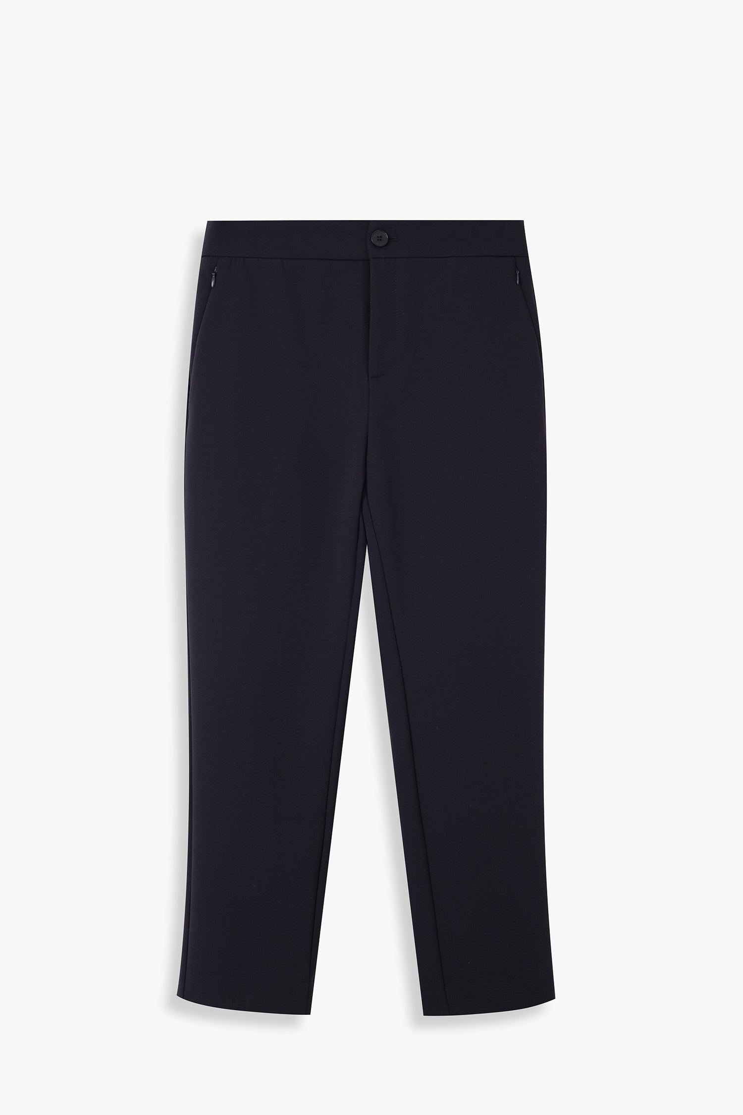 Fitted Straight Pants