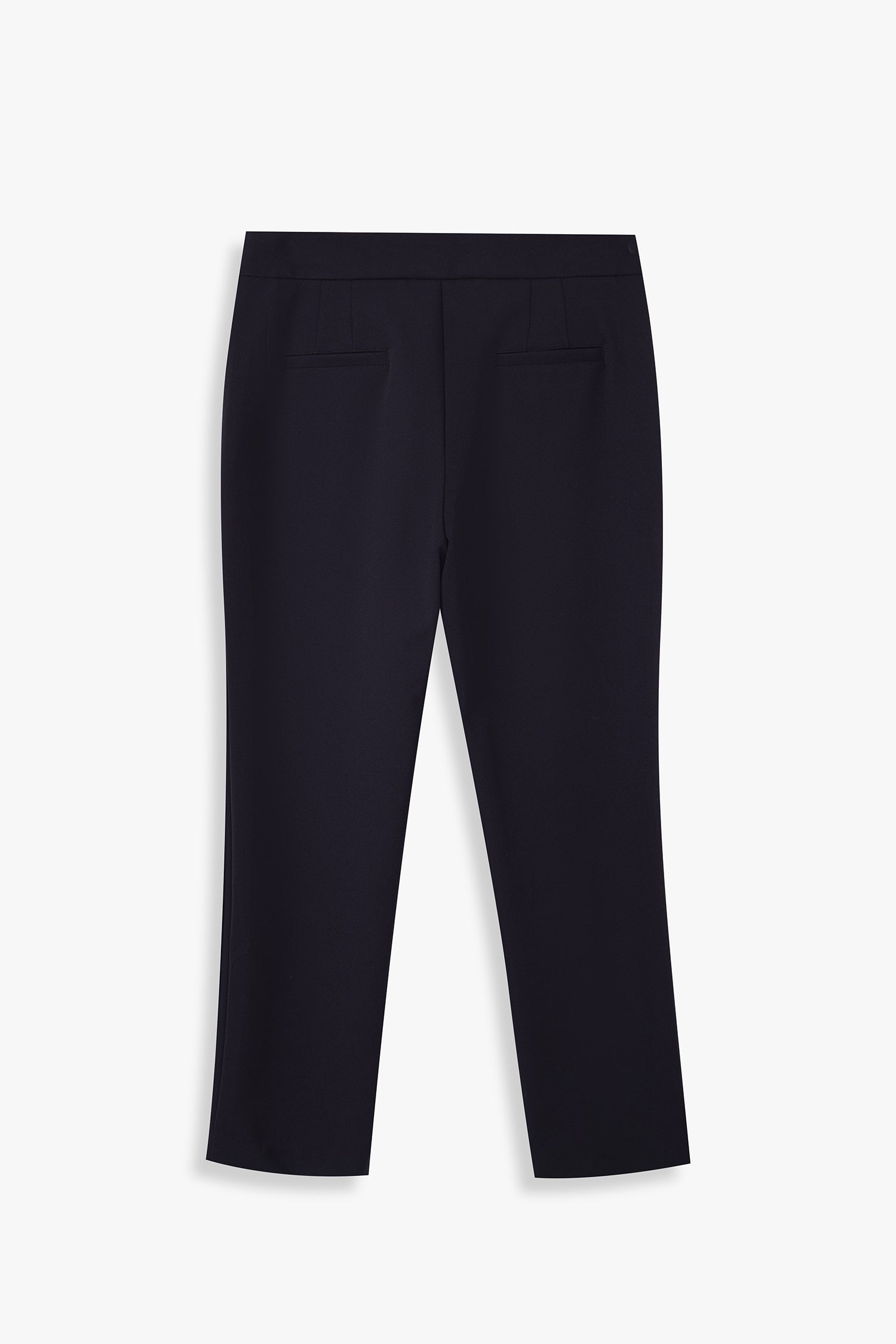 Fitted Straight Pants