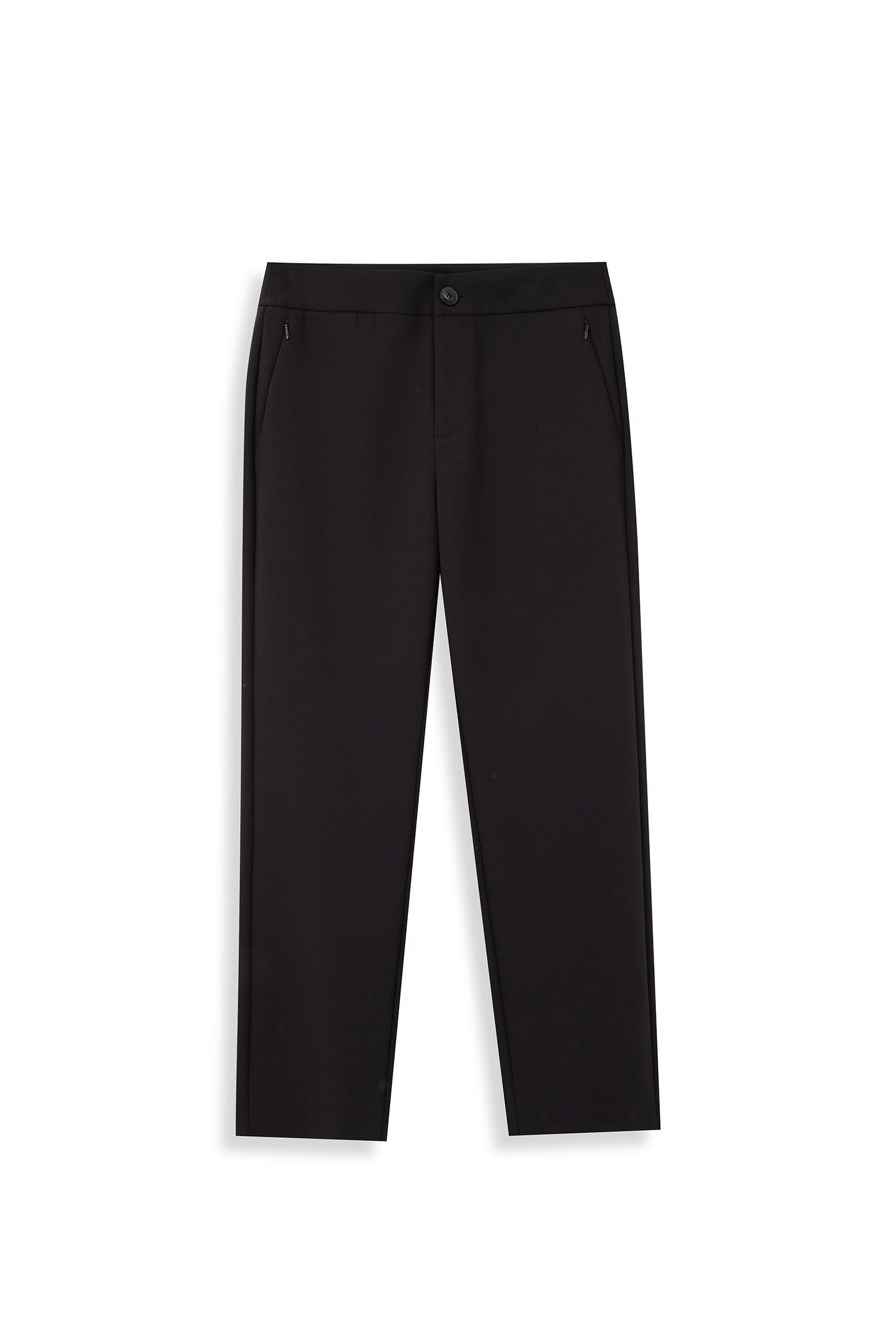 Fitted Straight Pants