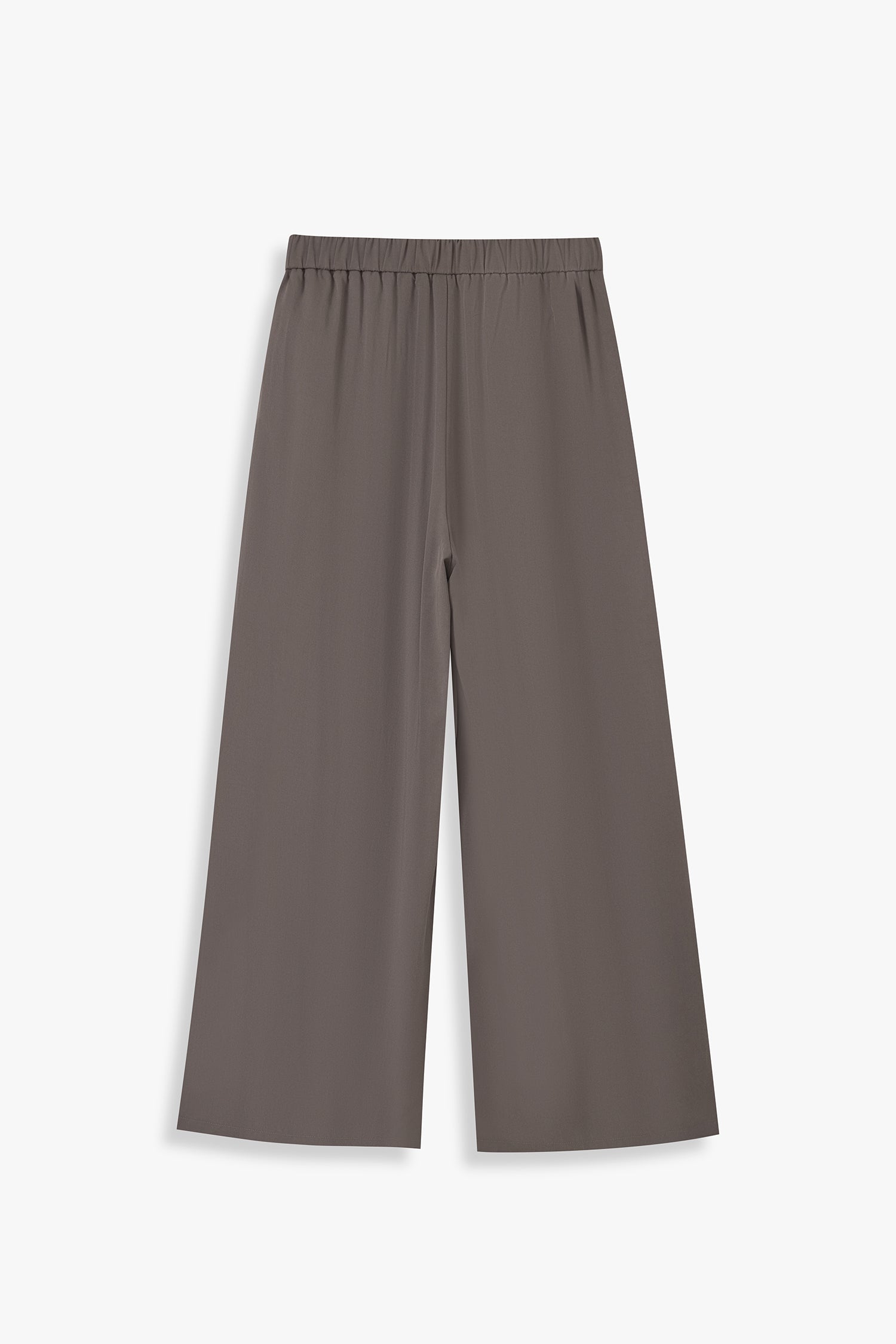 Wide Leg Front Wrap Trousers With Double D Ring
