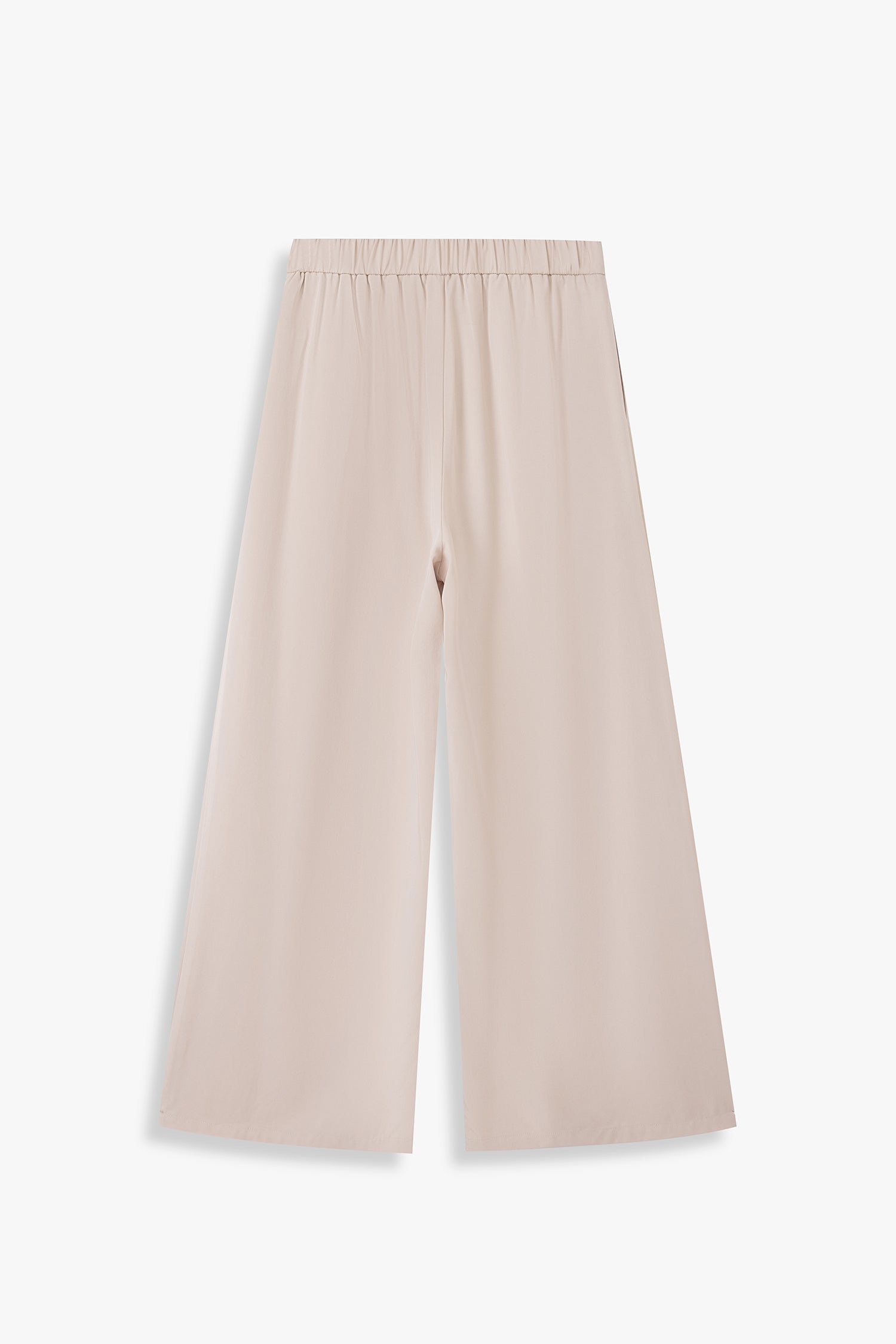 Wide Leg Front Wrap Trousers With Double D Ring