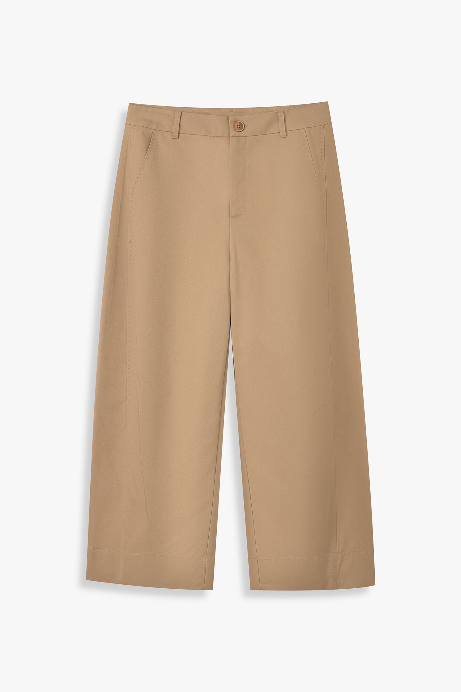 Wide Fit Ankle Length Trousers