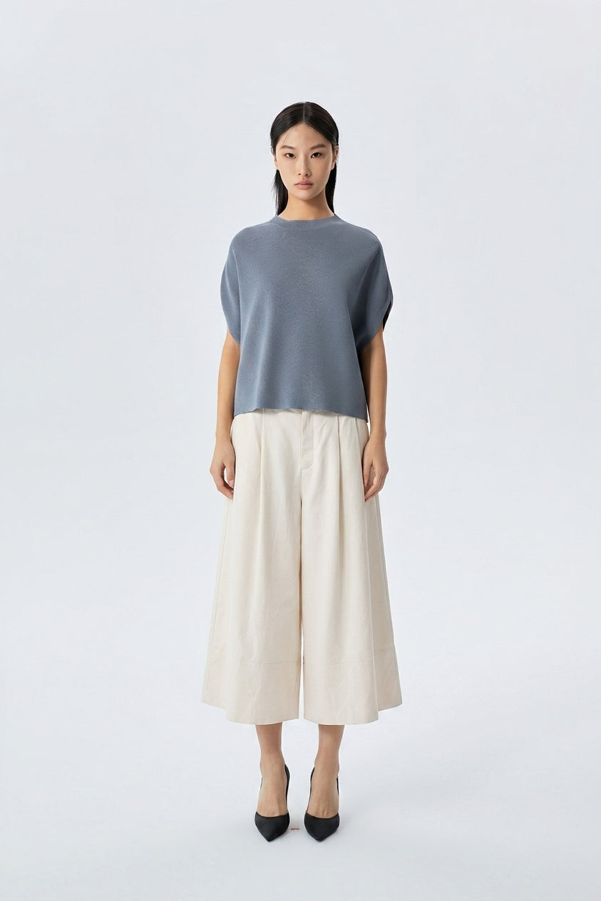 Viscose Wide-leg Pants