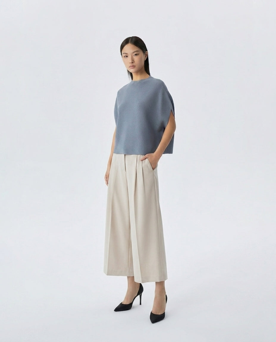 Viscose Wide-leg Pants