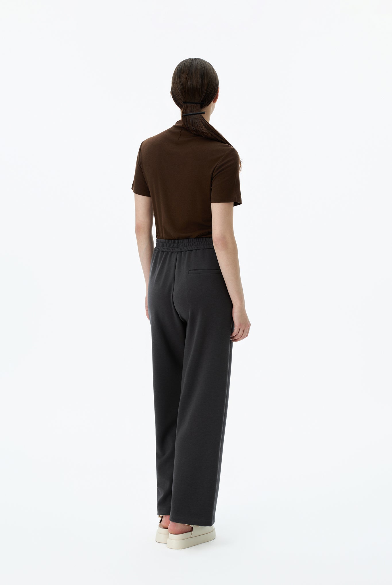 Wide Leg Jogger Pants