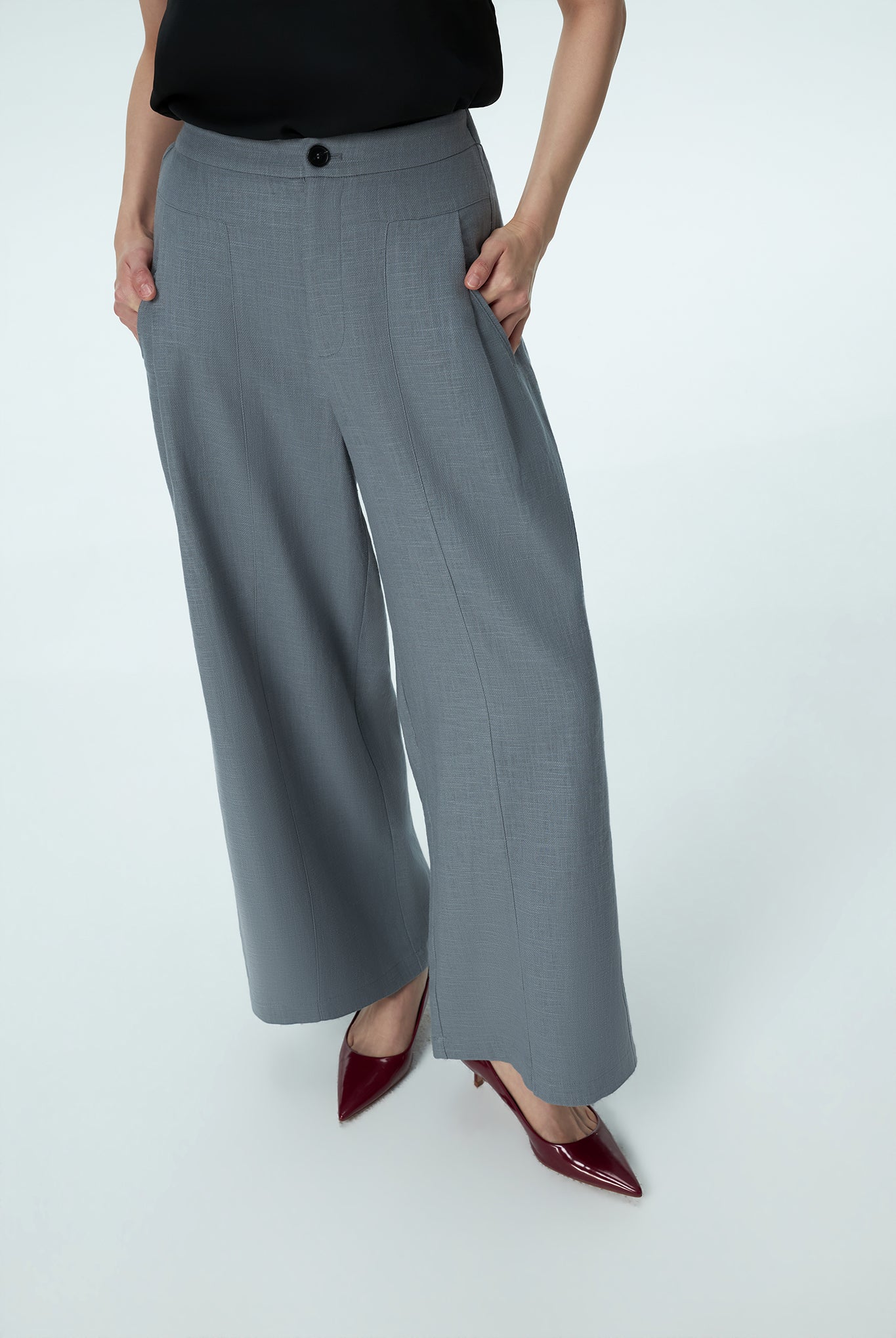 Relaxed Tailored Wide Pants
