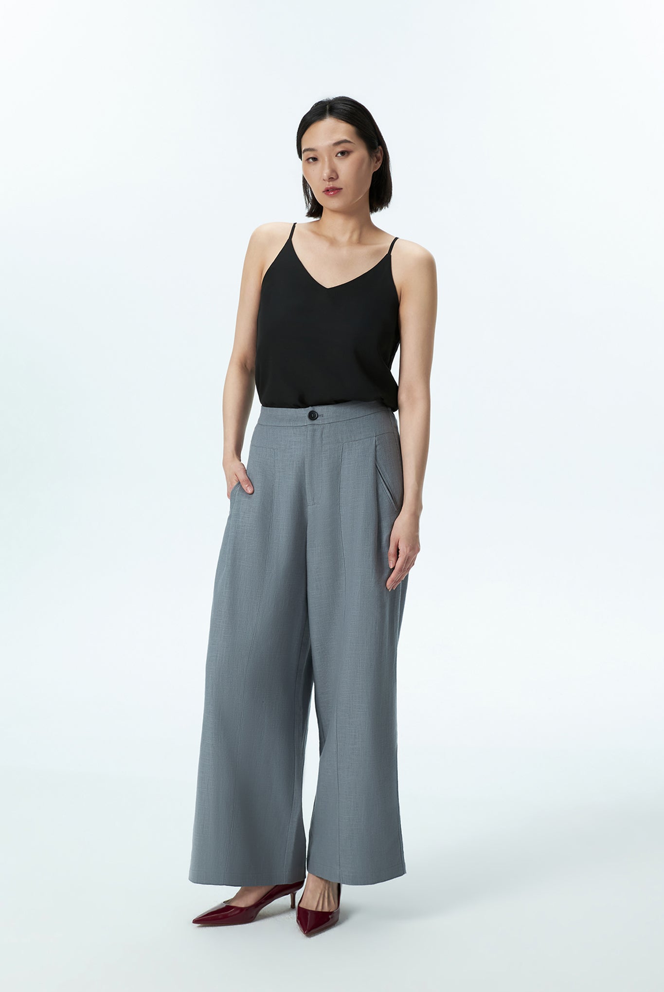 Relaxed Tailored Wide Pants