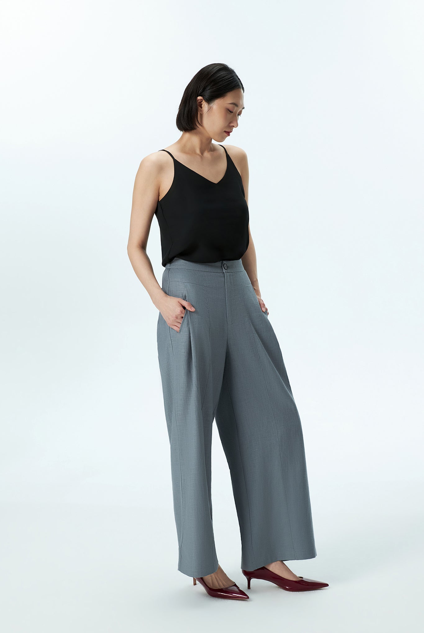 Relaxed Tailored Wide Pants