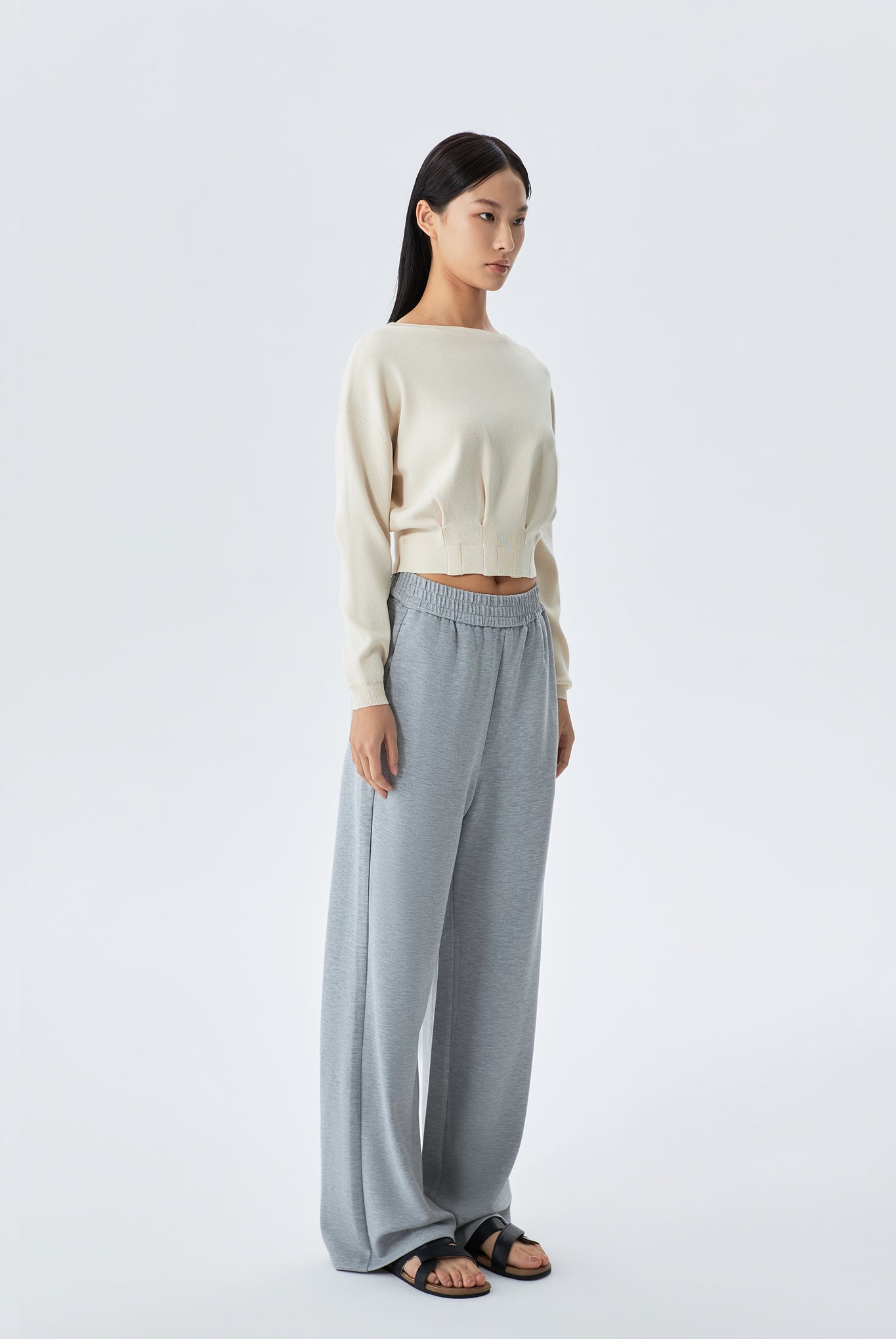 Laura Wide Leg Jogger Pants