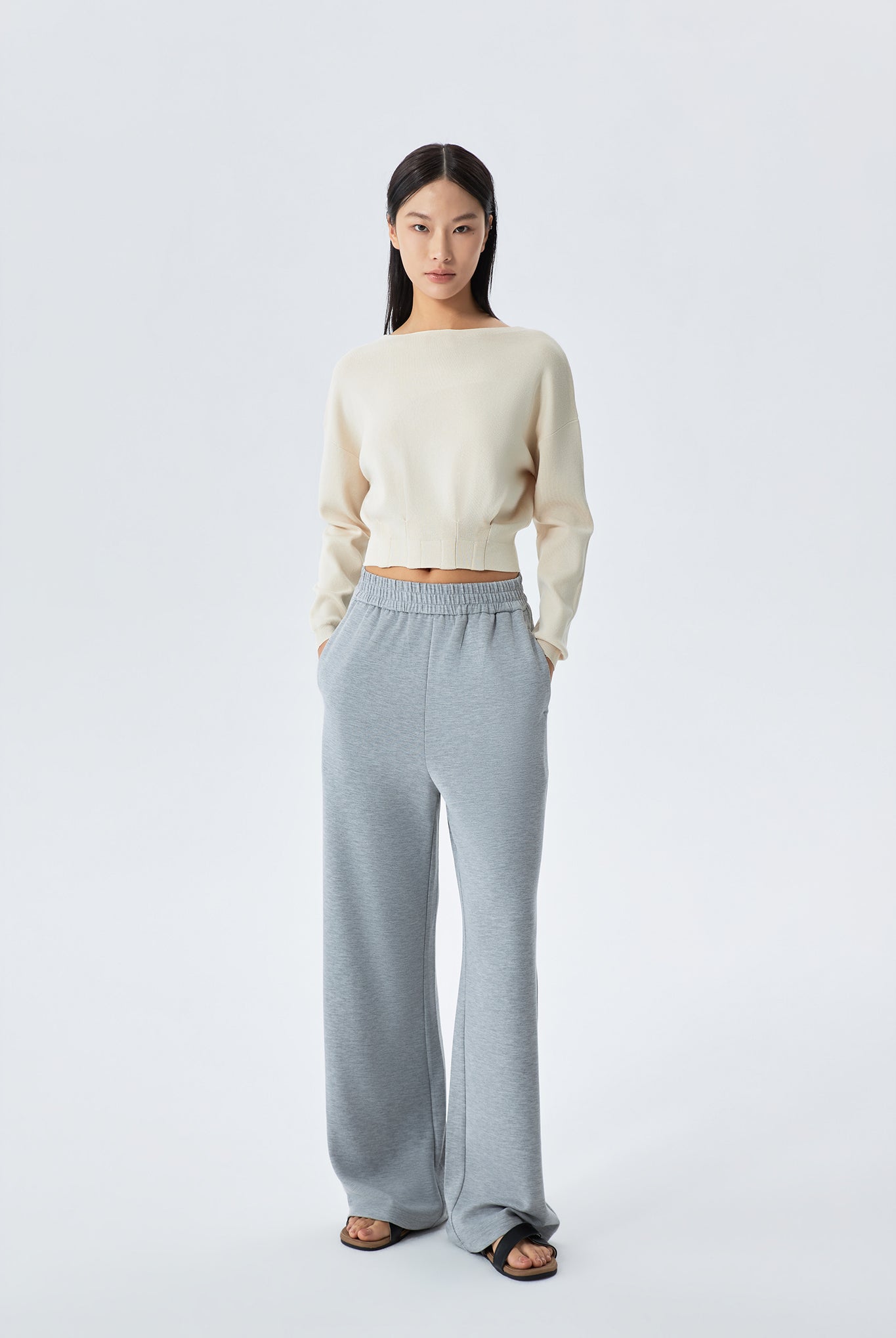 Laura Wide Leg Jogger Pants