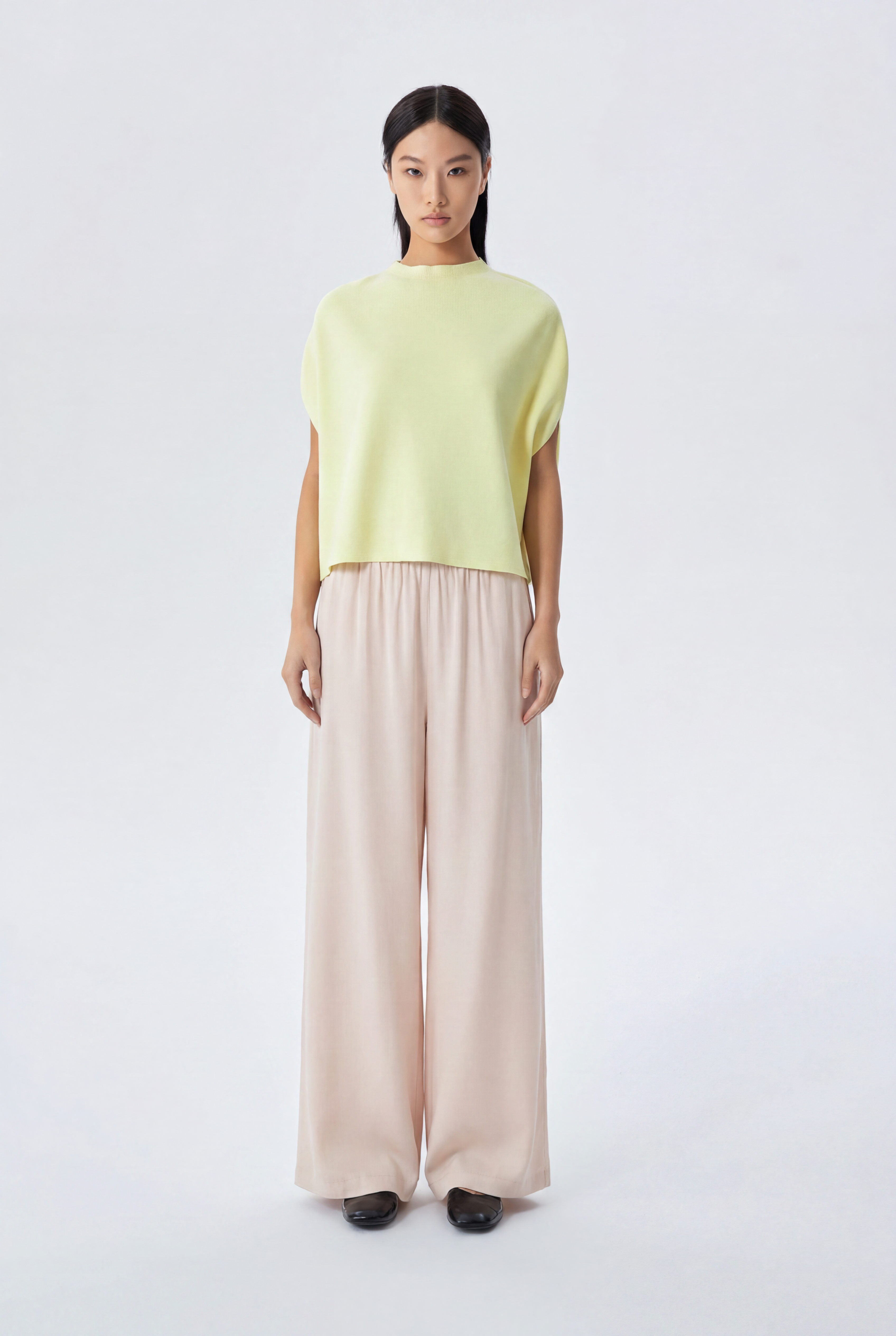 Misha Elasticated Waist Wide Leg Pants