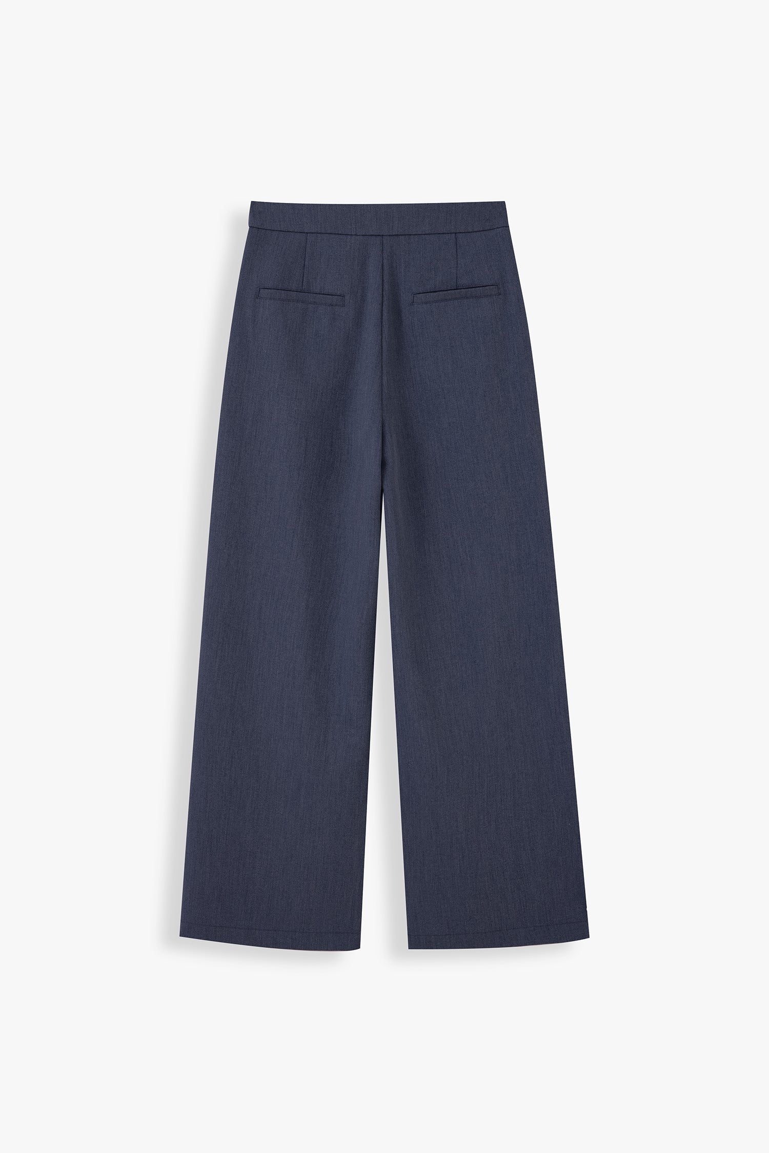 Claire Wrap Front Wide Leg Trousers