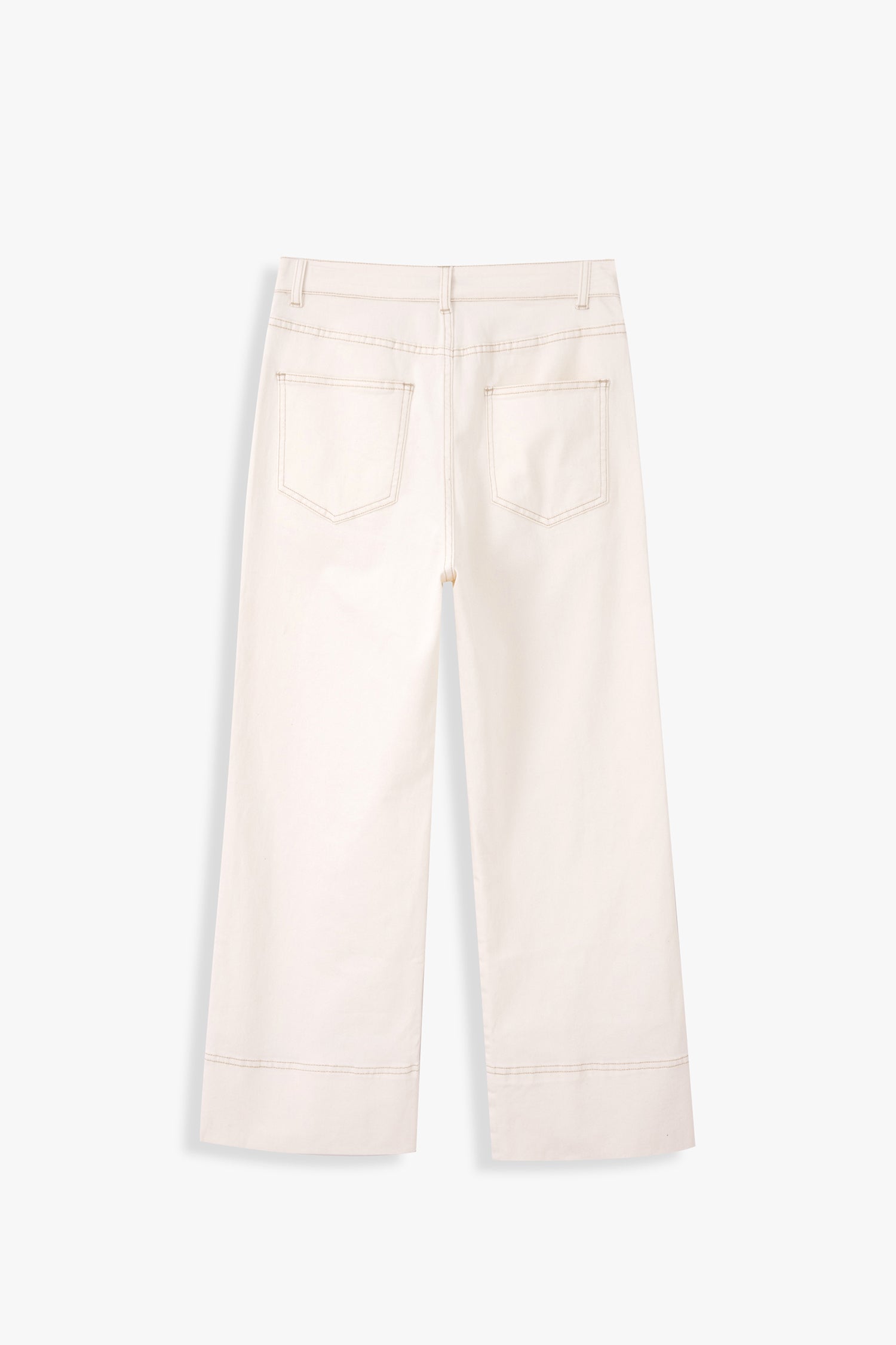 Nadia Capri Style Straight Jeans