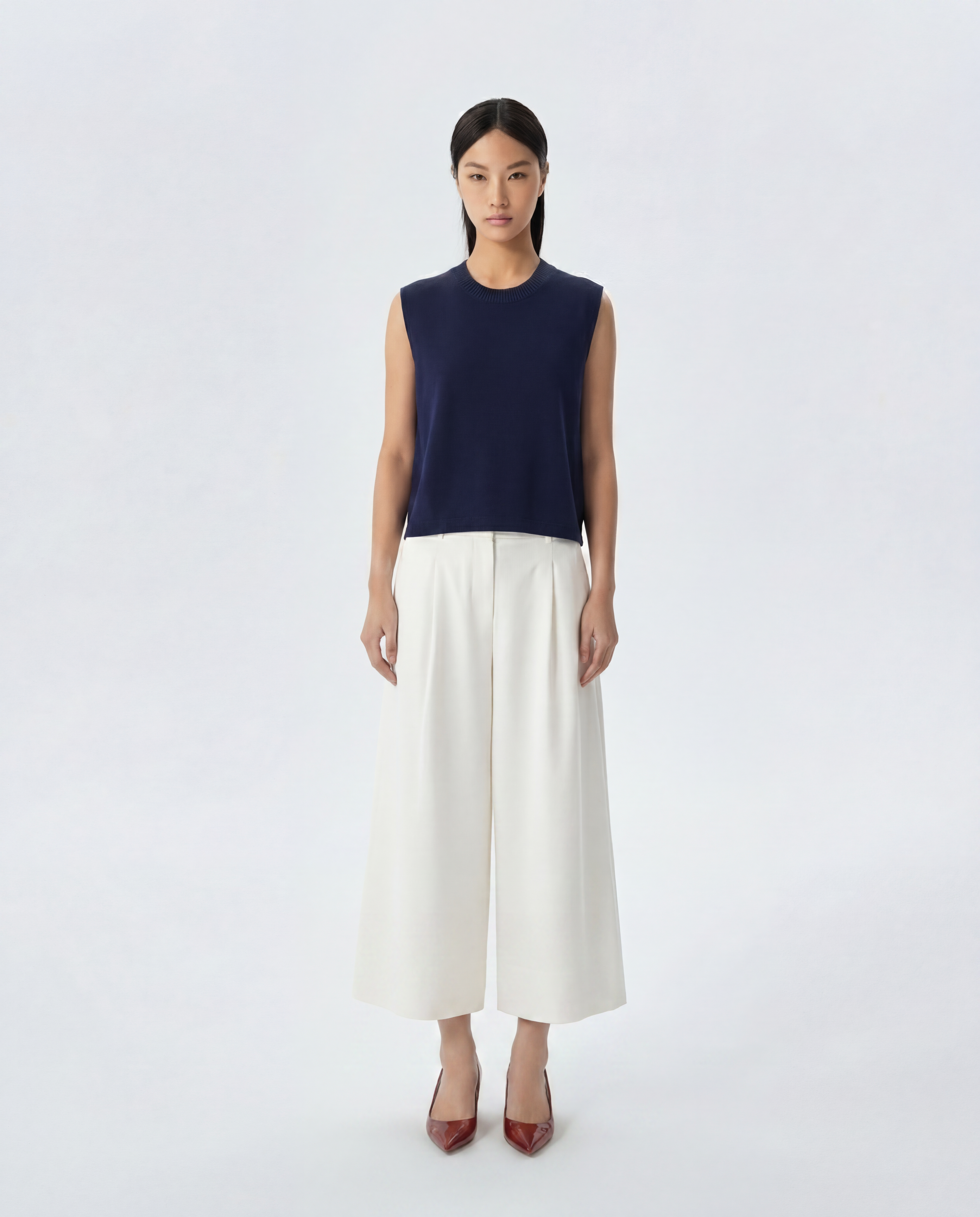 Jess Relaxed Wide Leg Trousers