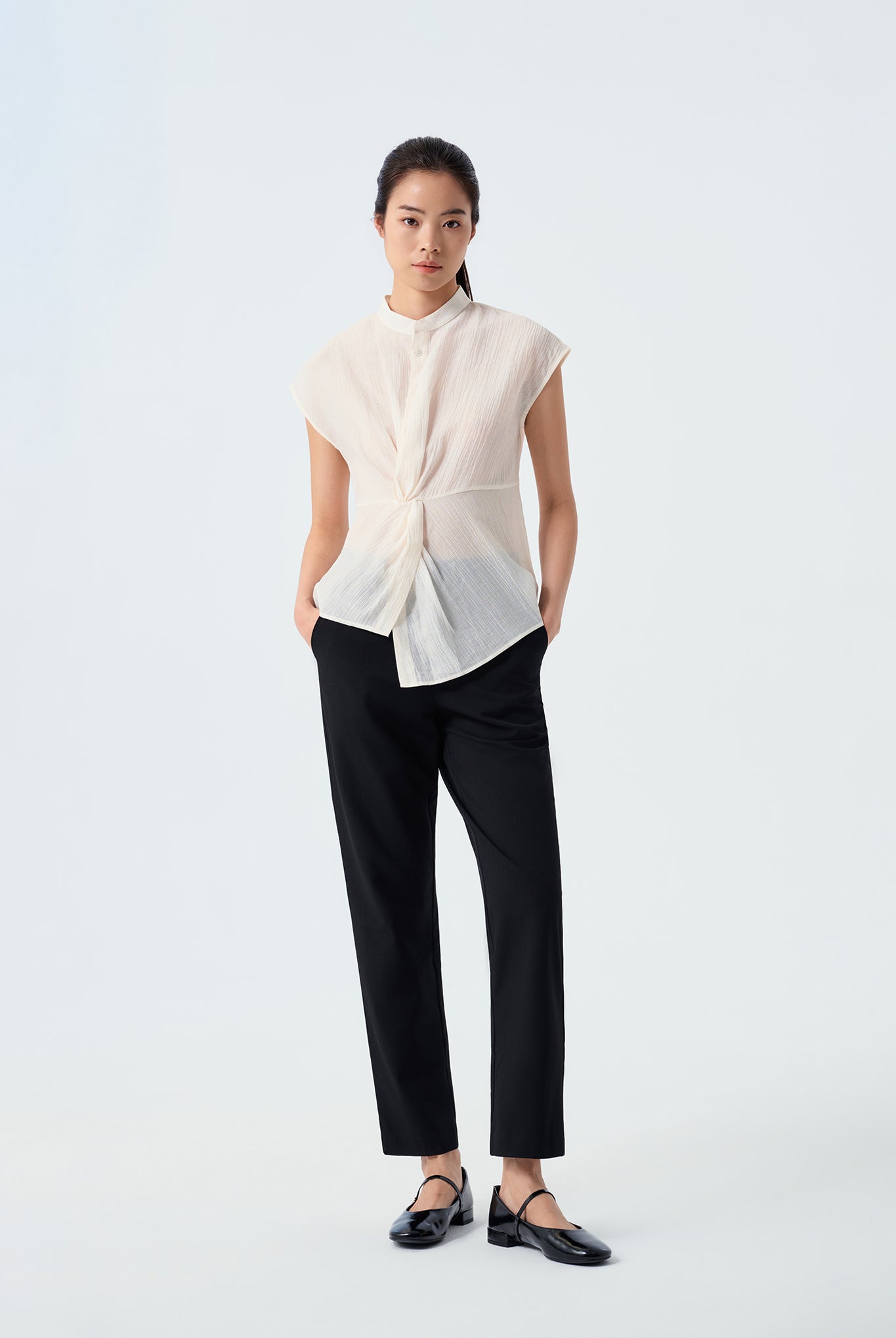 Ocean Tailored Straight Pants