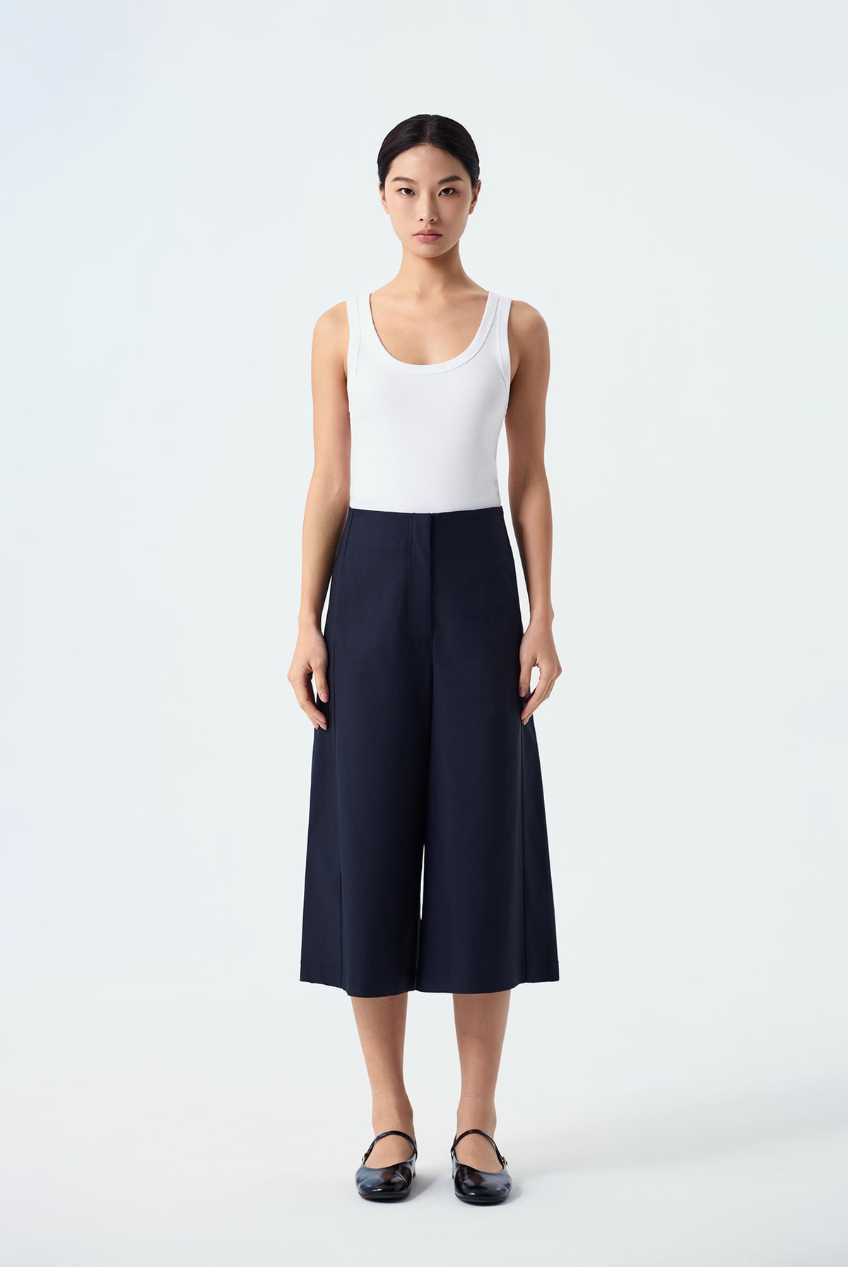 Kravis A-line Wide Leg Culotte
