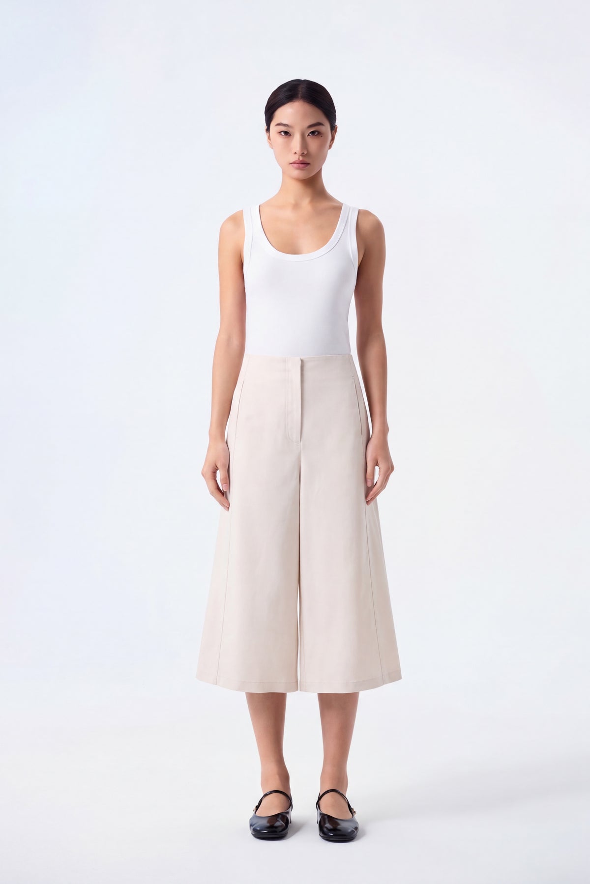 Kravis A-line Wide Leg Culotte