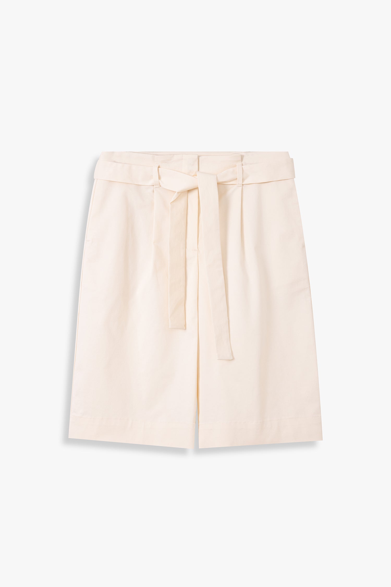 Pleated City Bermuda Shorts