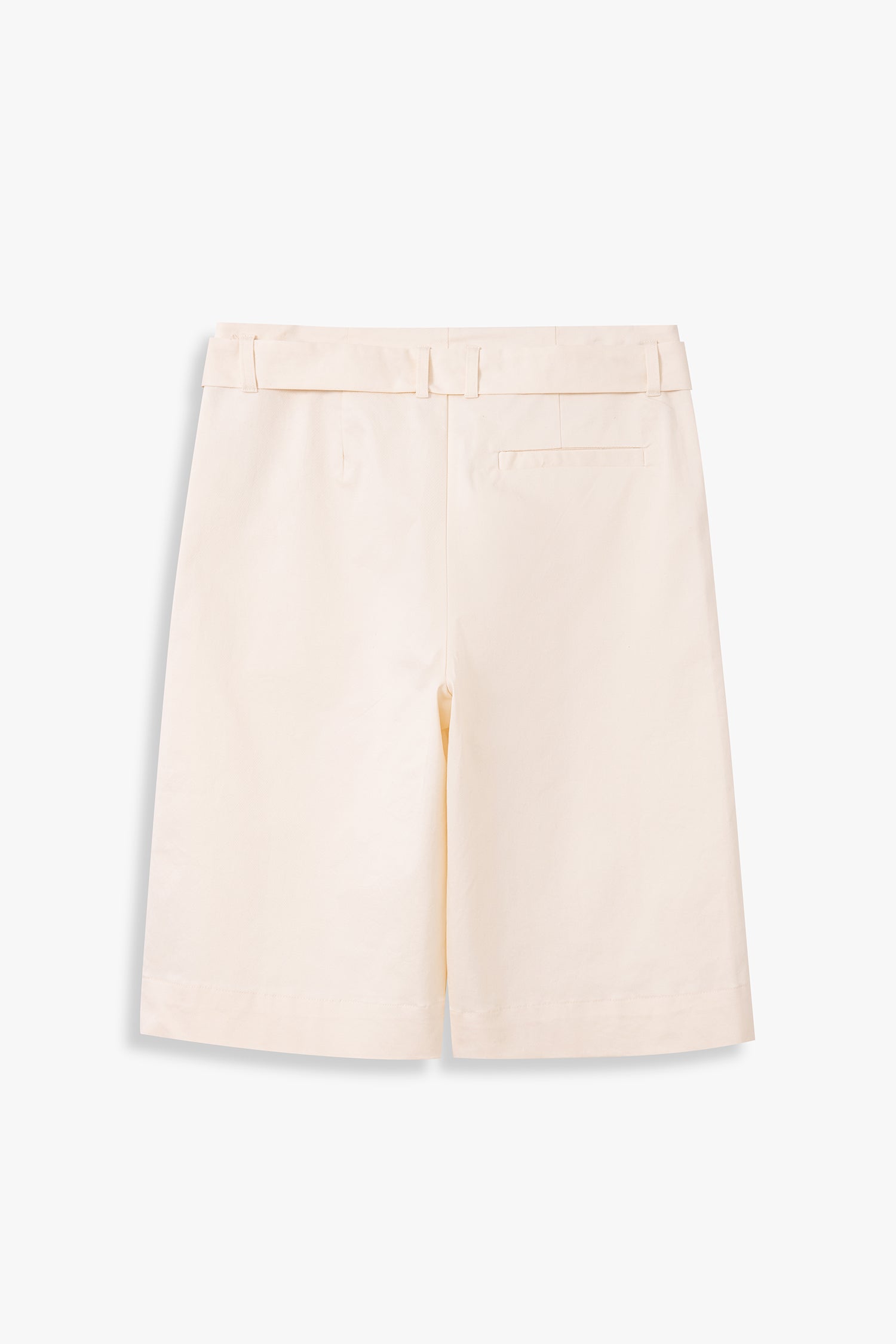 Pleated City Bermuda Shorts