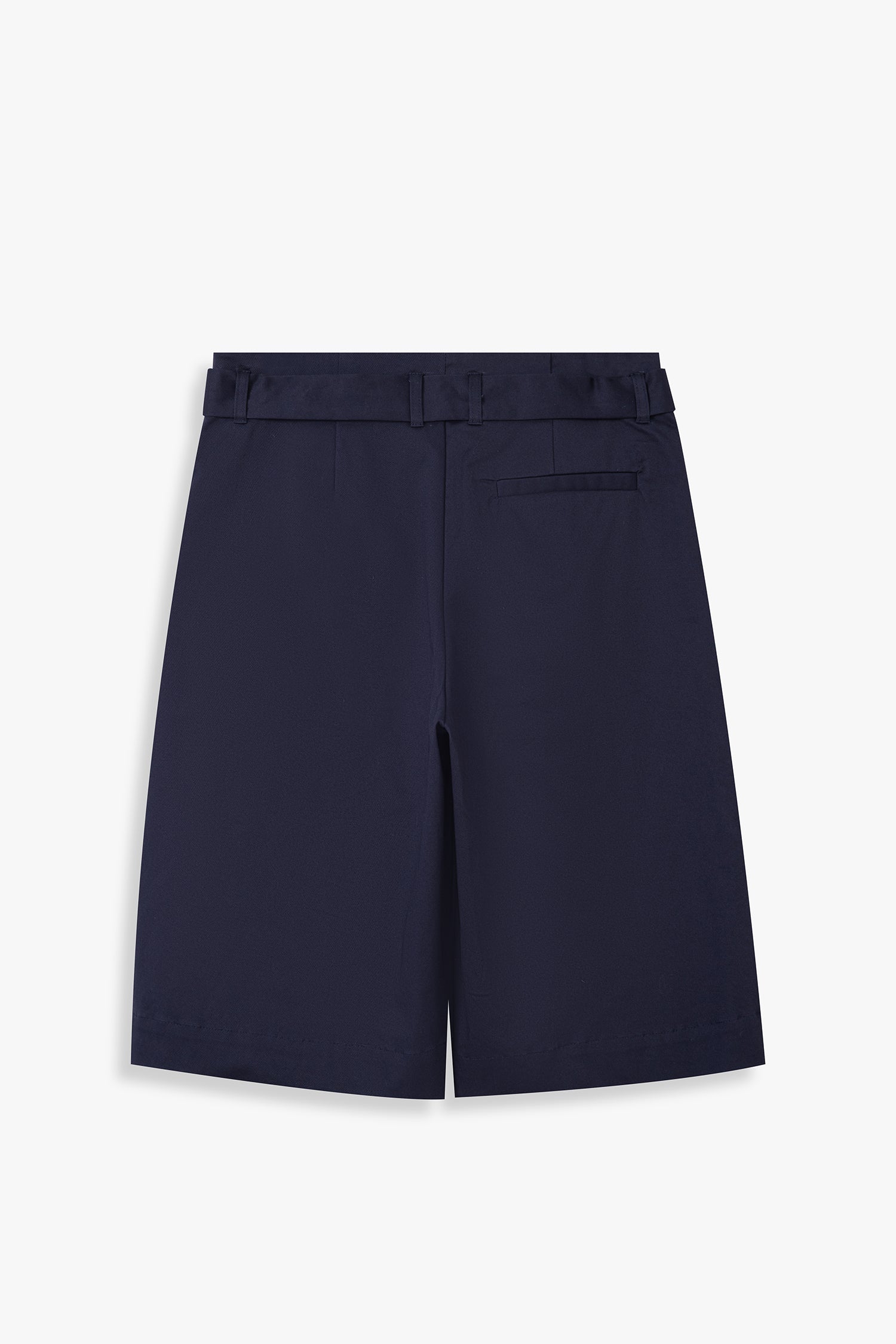 Pleated City Bermuda Shorts