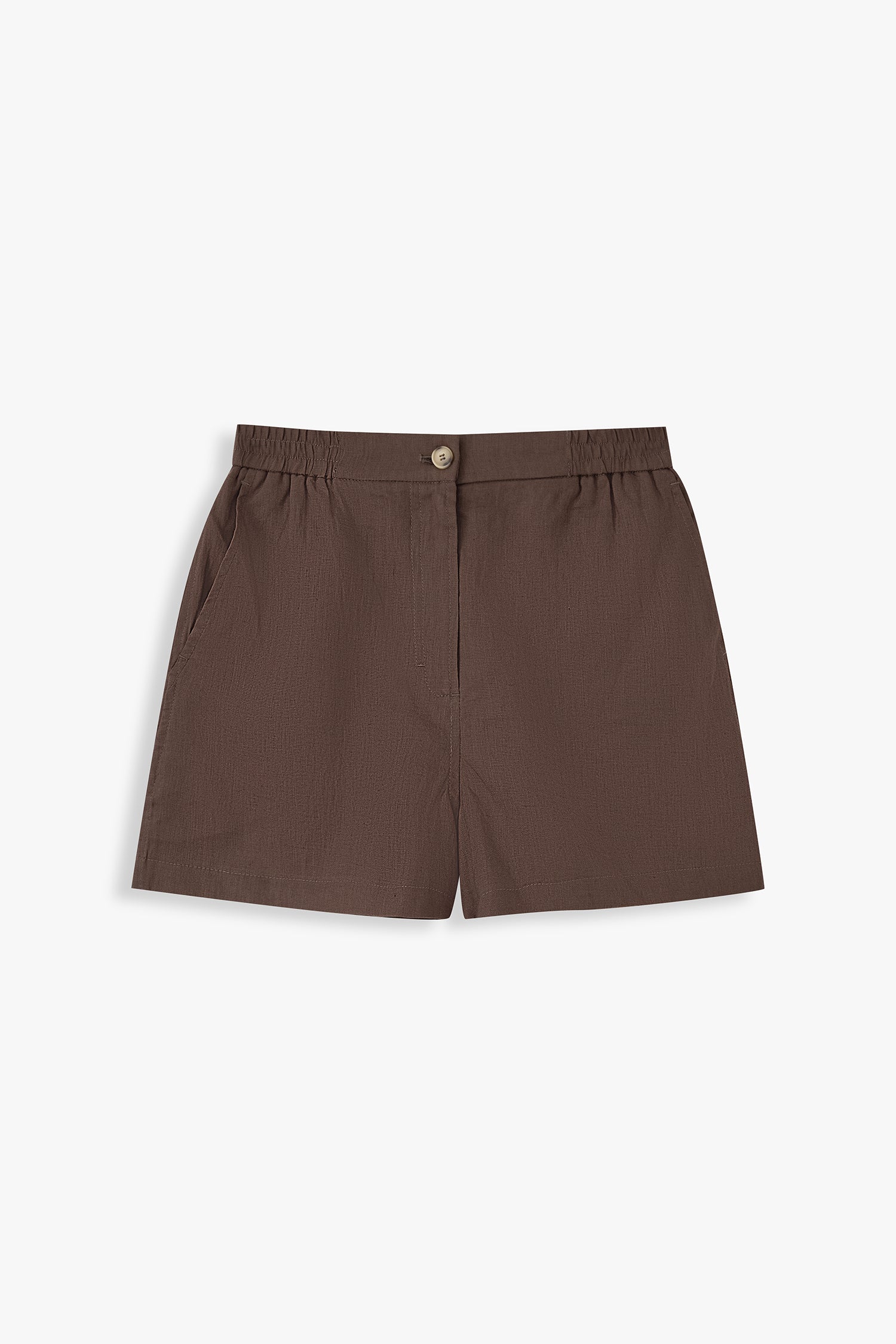 Tilly Elasticated Waist Linen Shorts