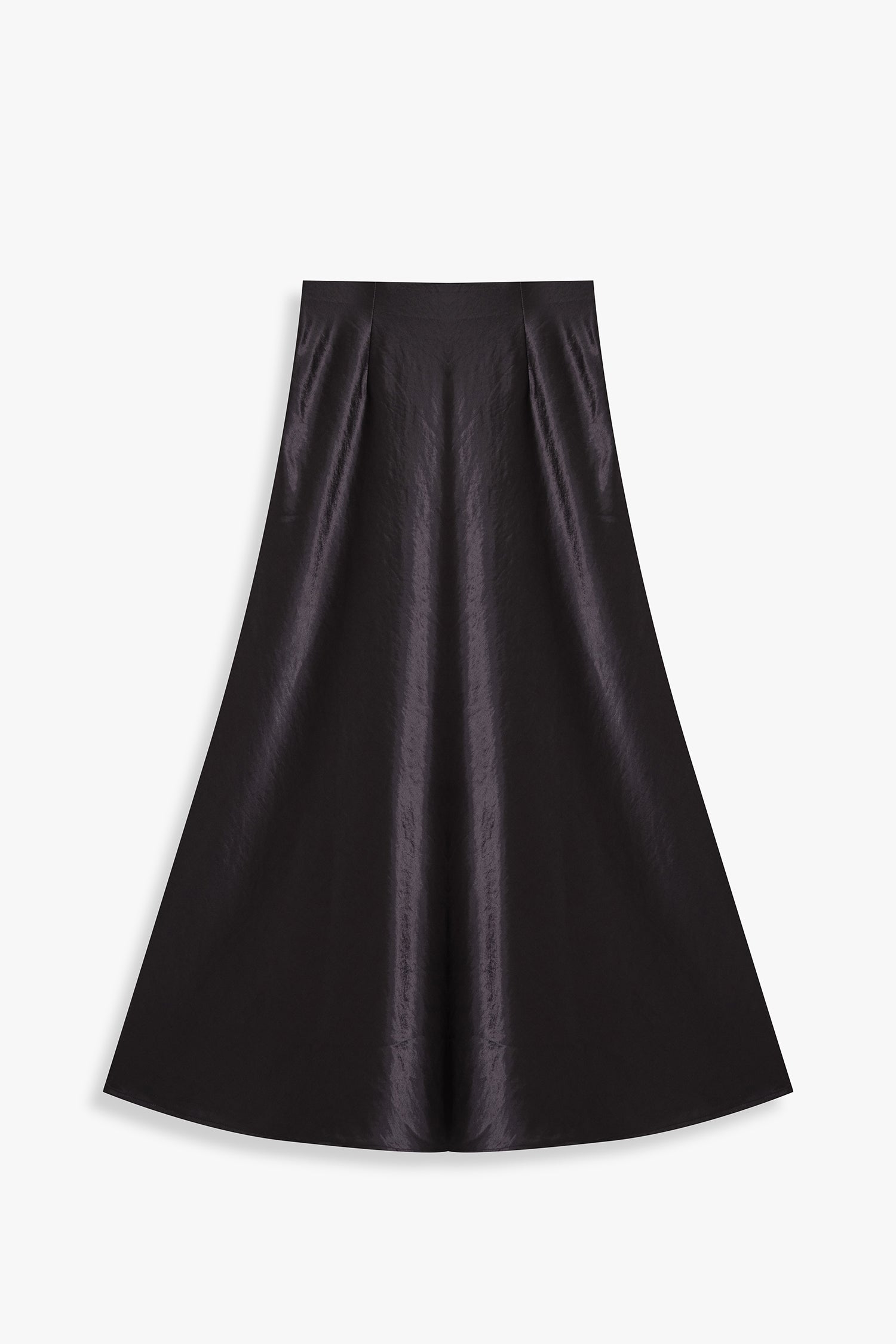 Bias Satin Skirt