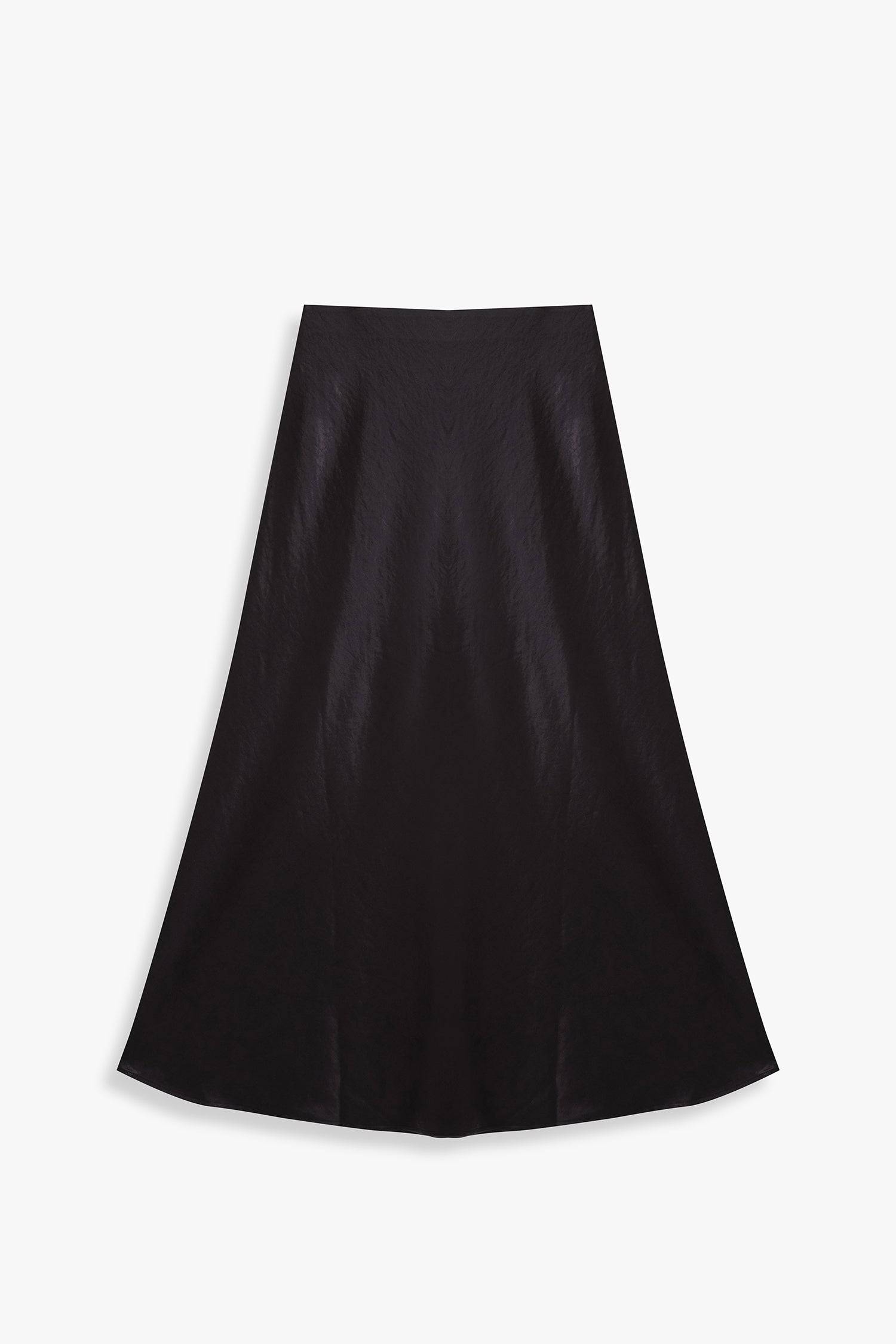 Bias Satin Skirt