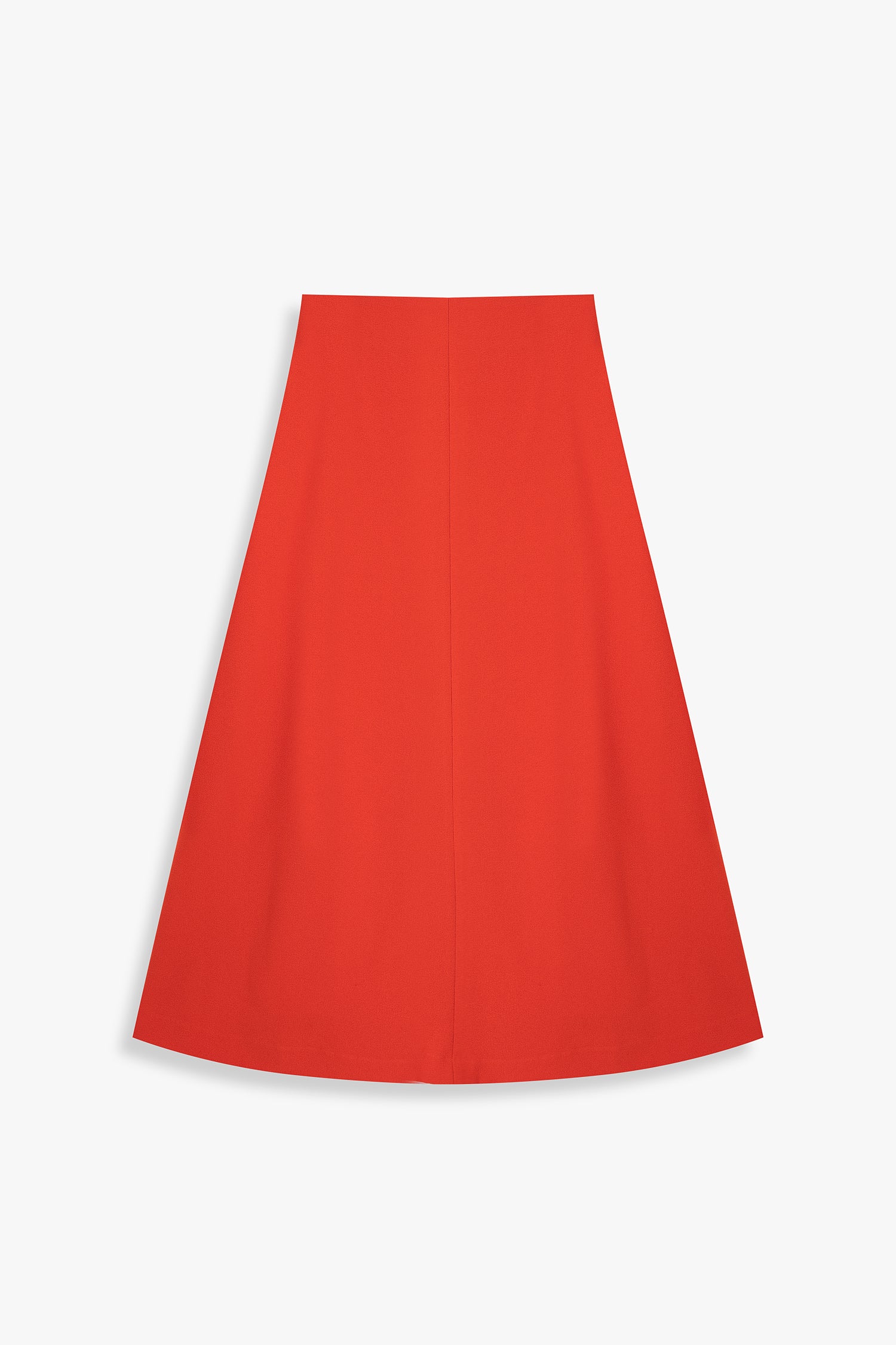 A-Line Skirt With Front Pleat