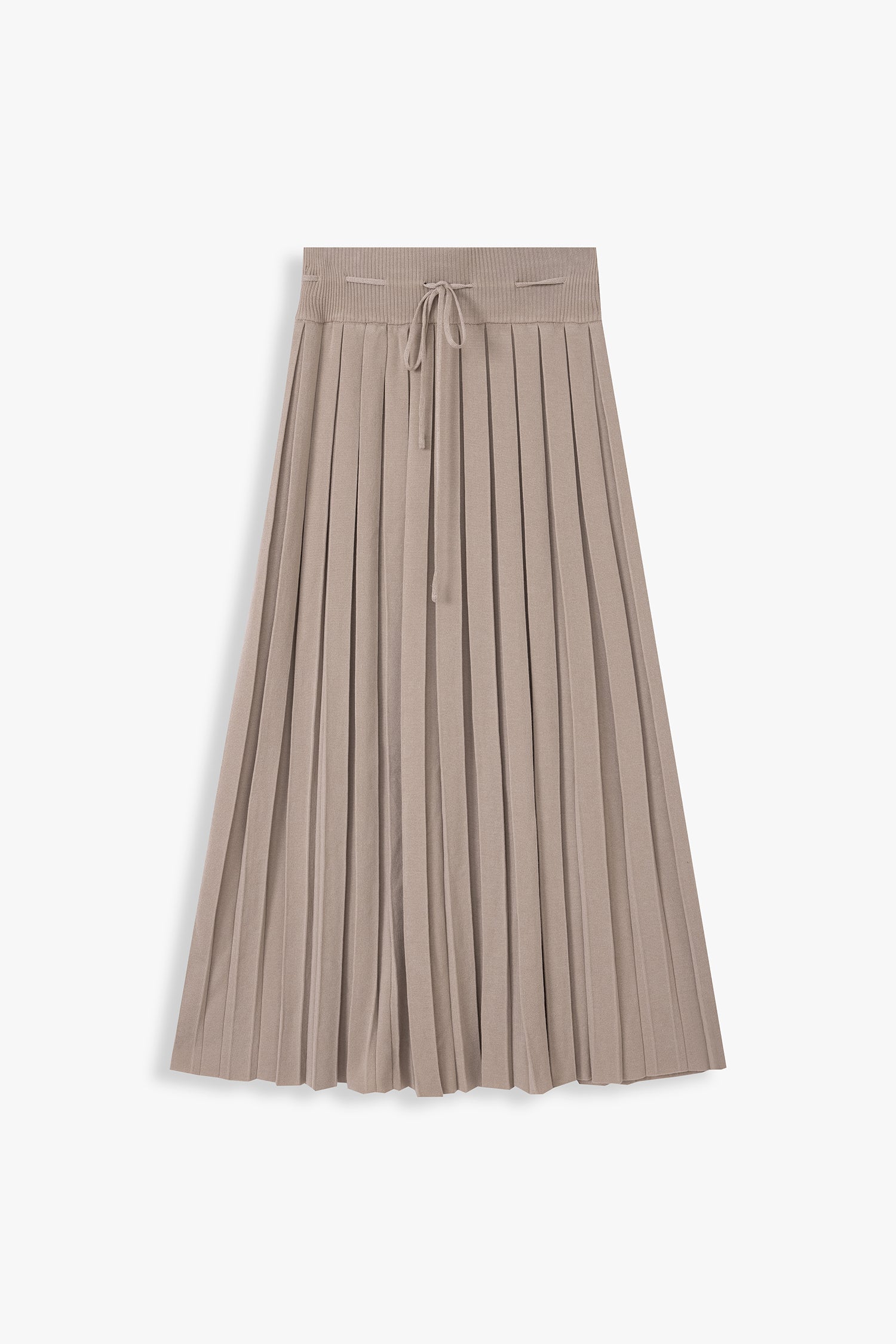 Pleated Midi Skirt