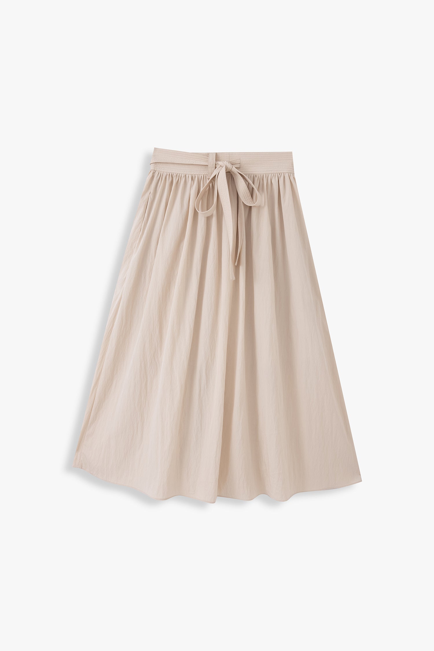 Aster Gathered A-Line Wrap Skirt
