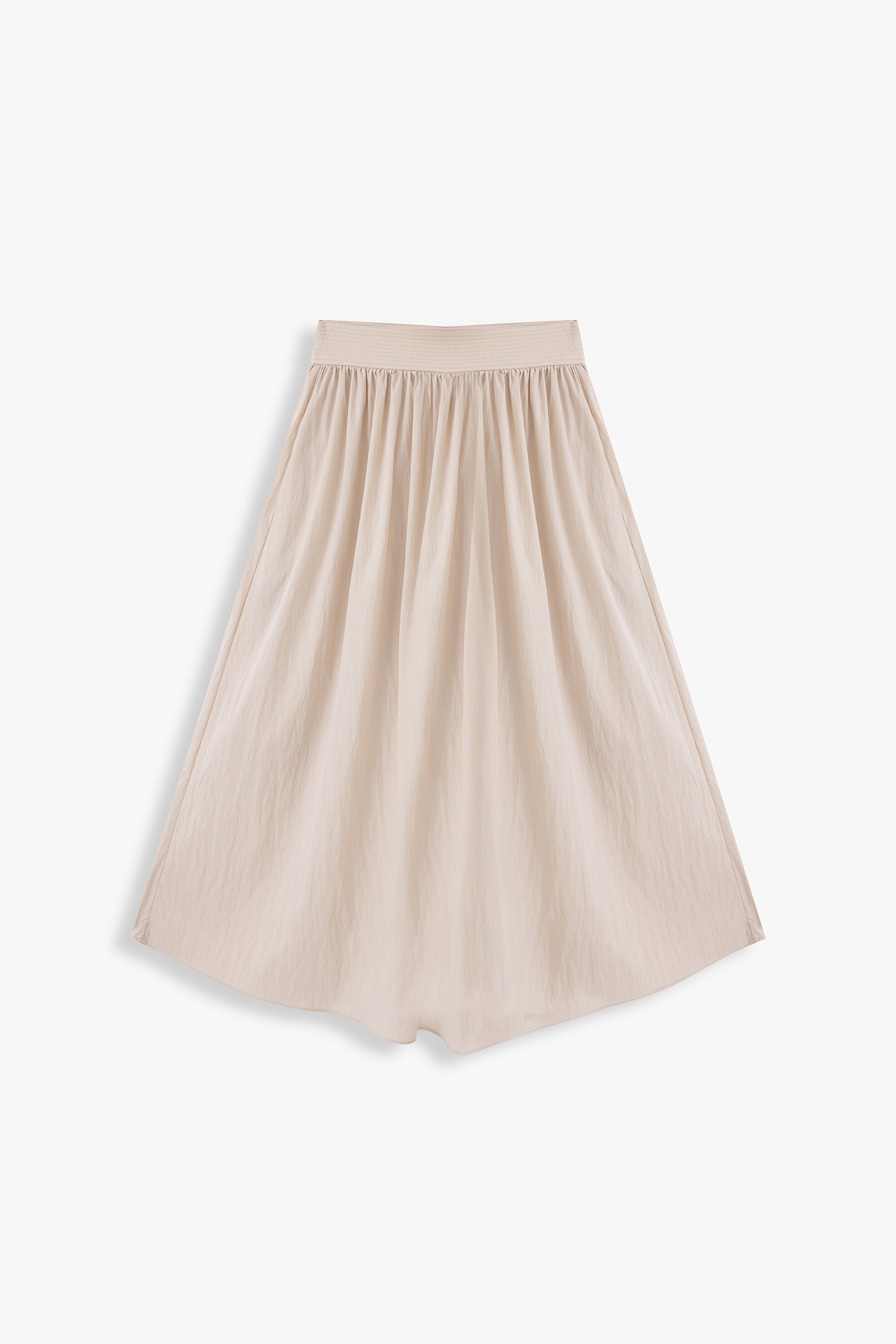 Aster Gathered A-Line Wrap Skirt