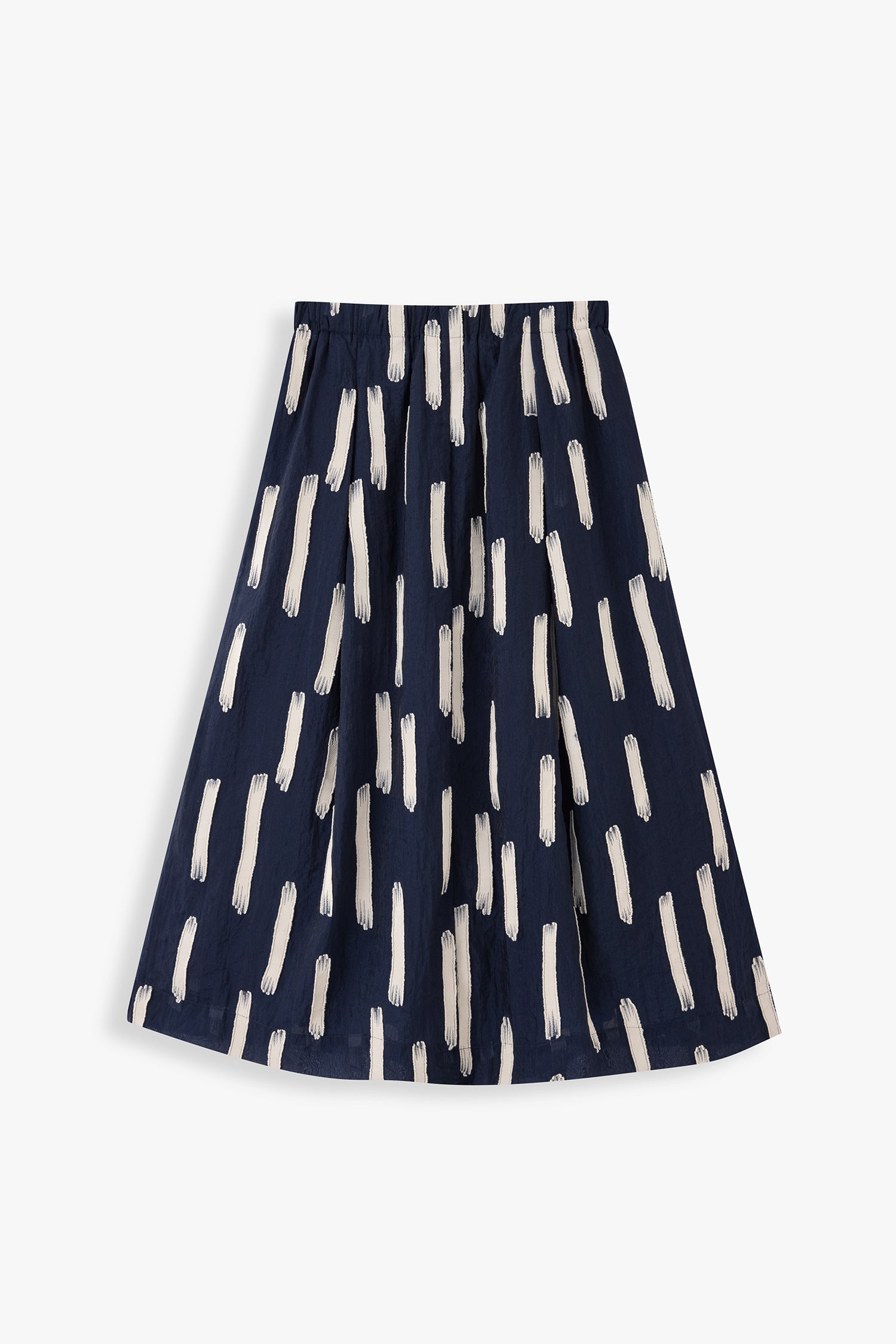 Tate Brush-stroke Lined Skirt