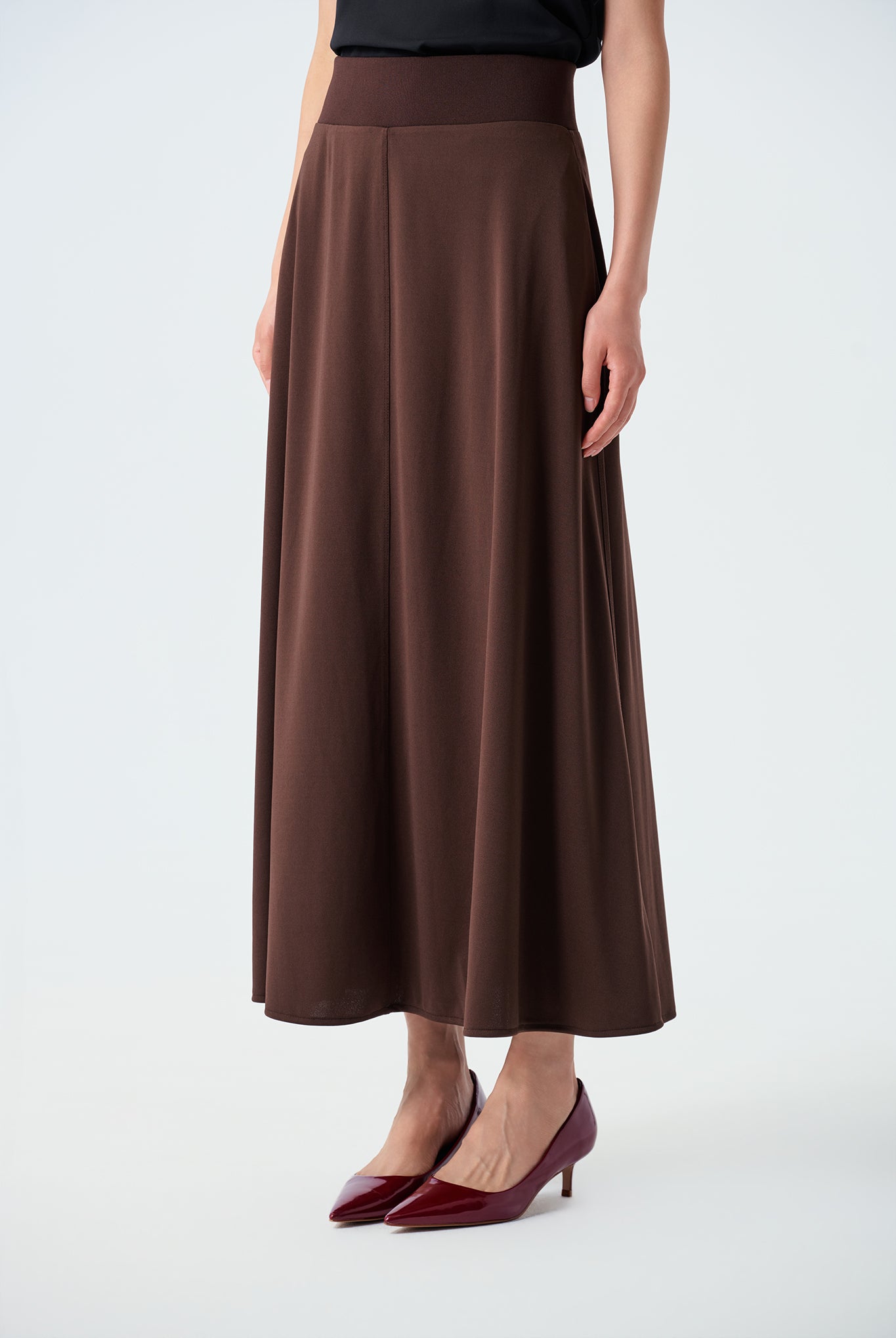 Monica A-line Midi Skirt