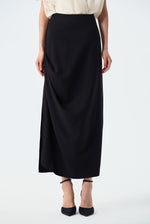Ainsley Cowl Draped Maxi Skirt