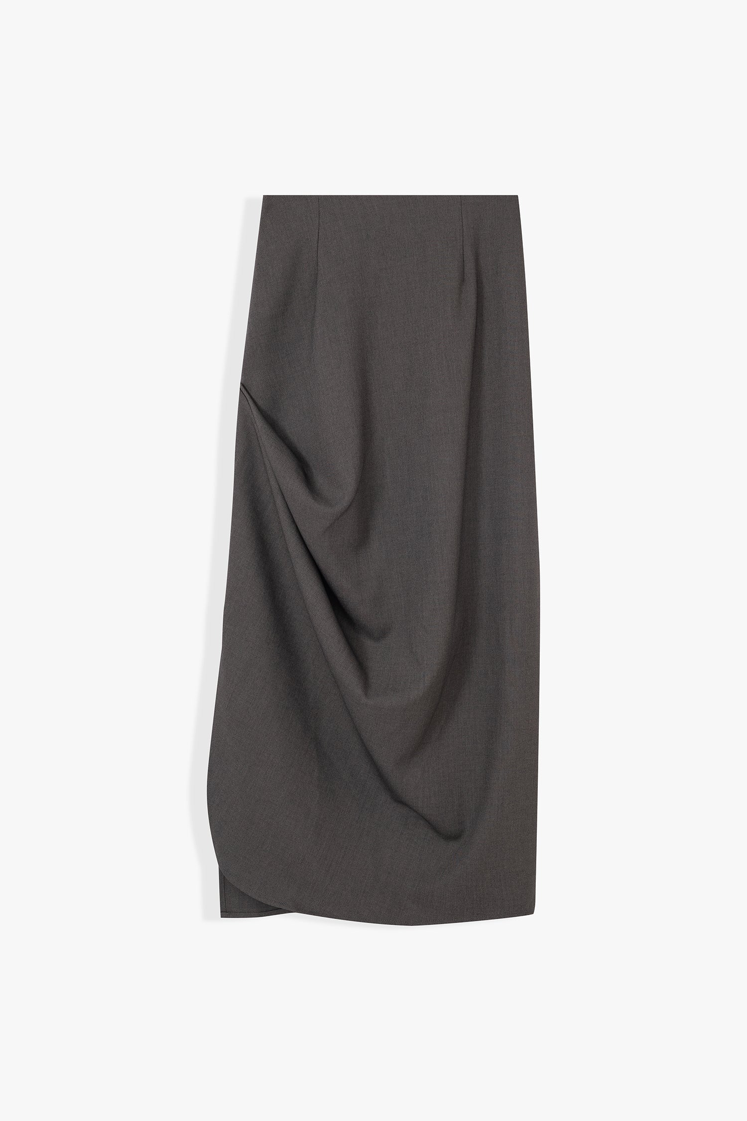 Ainsley Cowl Draped Maxi Skirt