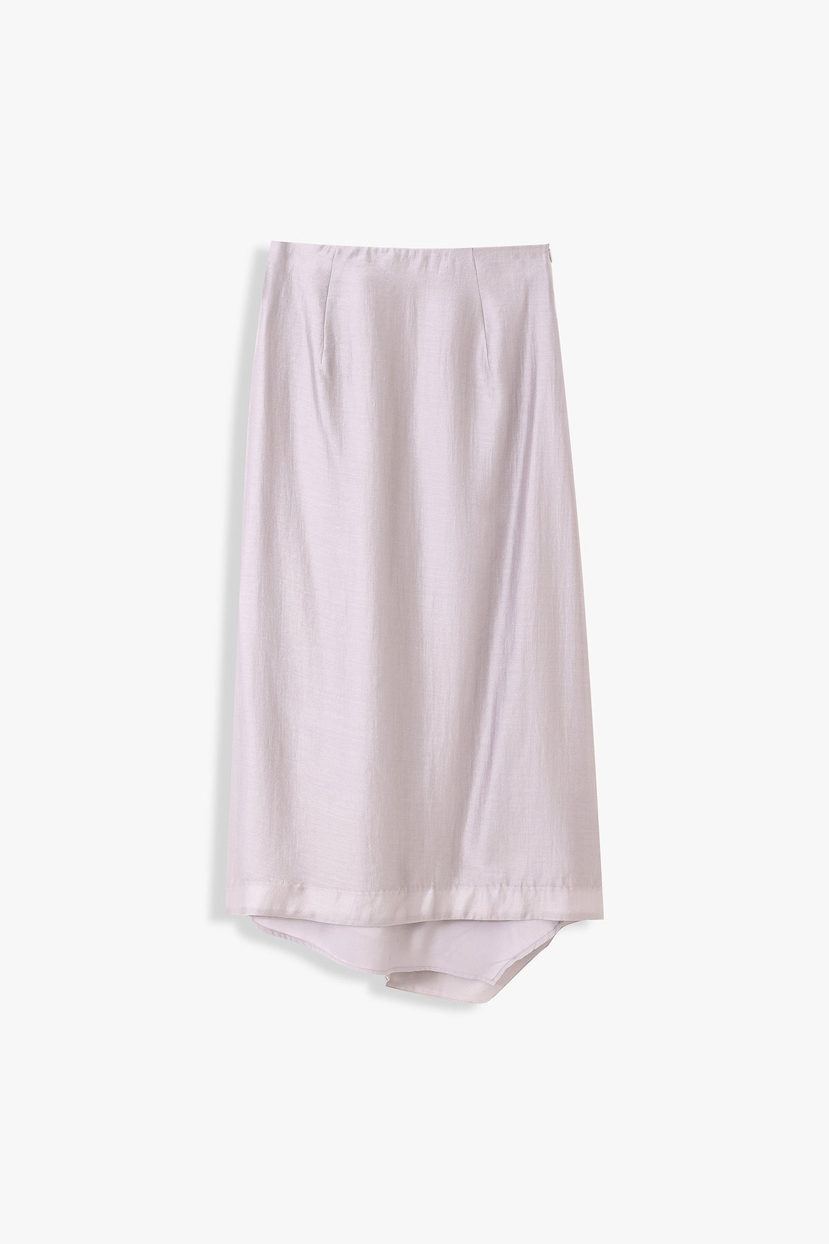 Elora Front Drape Asymmetric Skirt