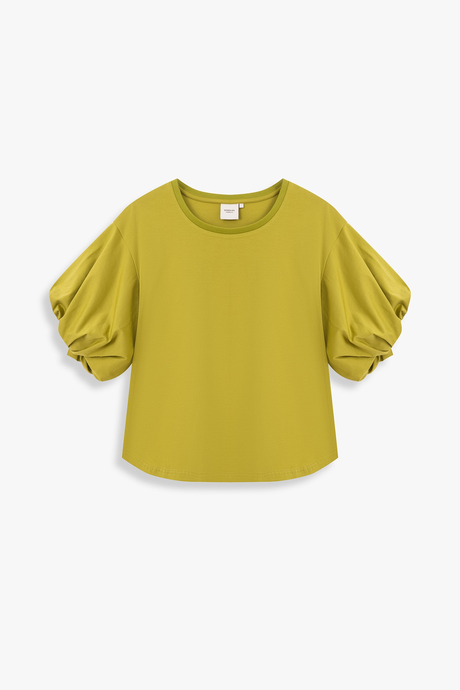 Balloon Sleeved Jersey Tee