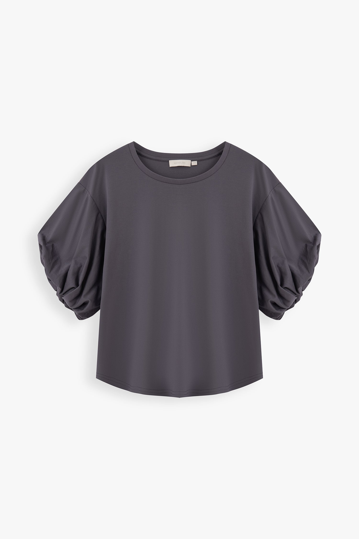 Balloon Sleeved Jersey Tee