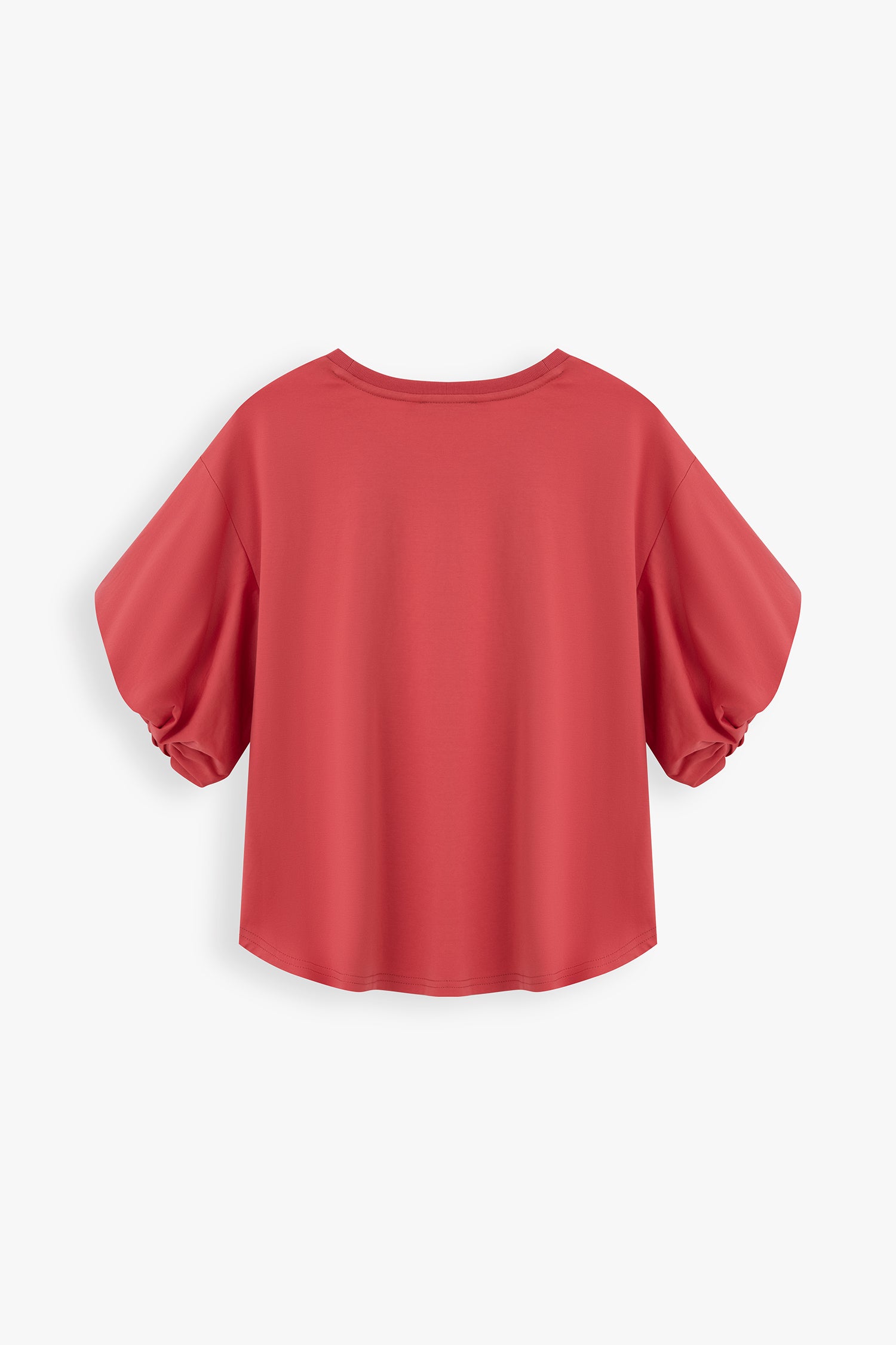 Balloon Sleeved Jersey Tee