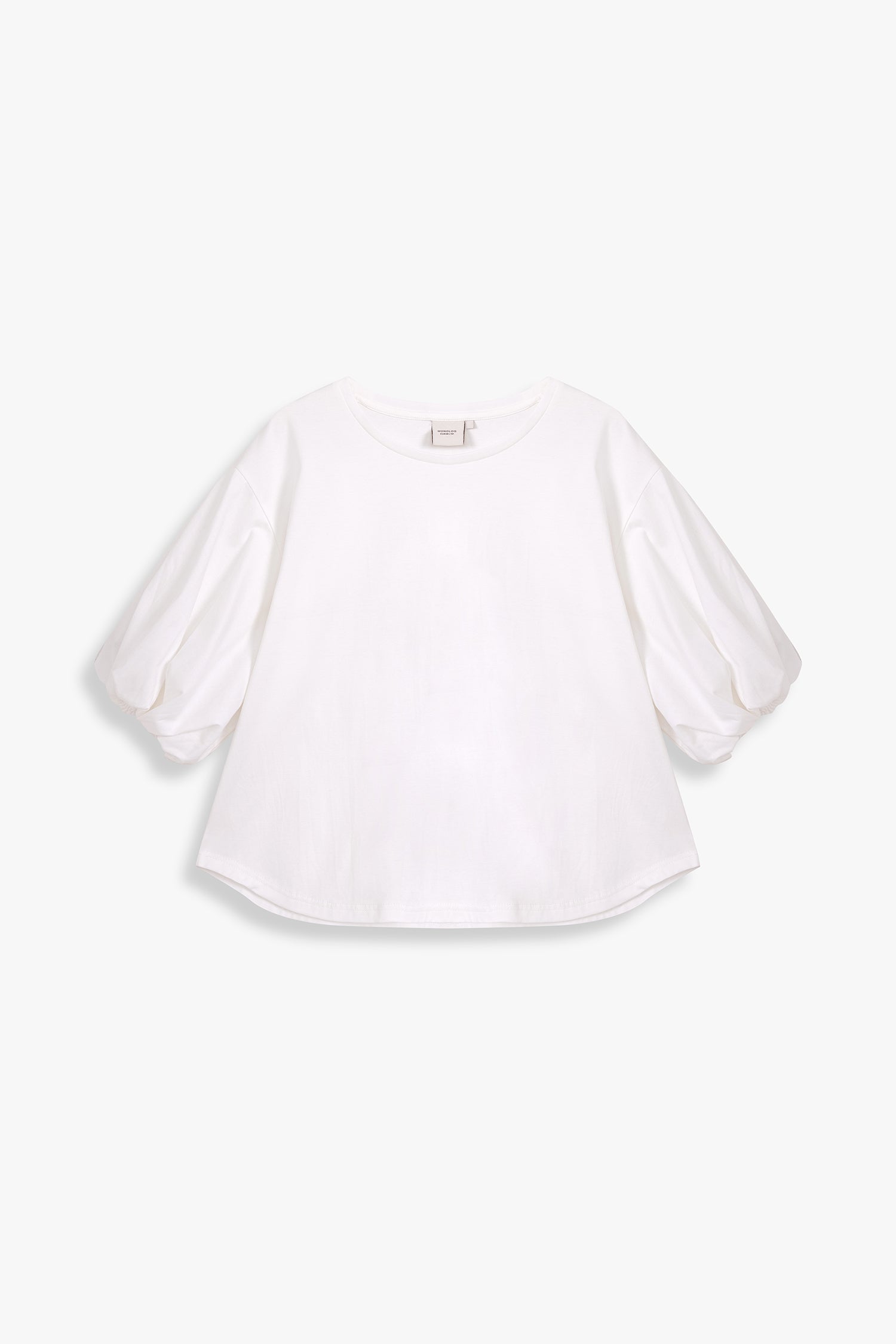 Balloon Sleeved Jersey Tee